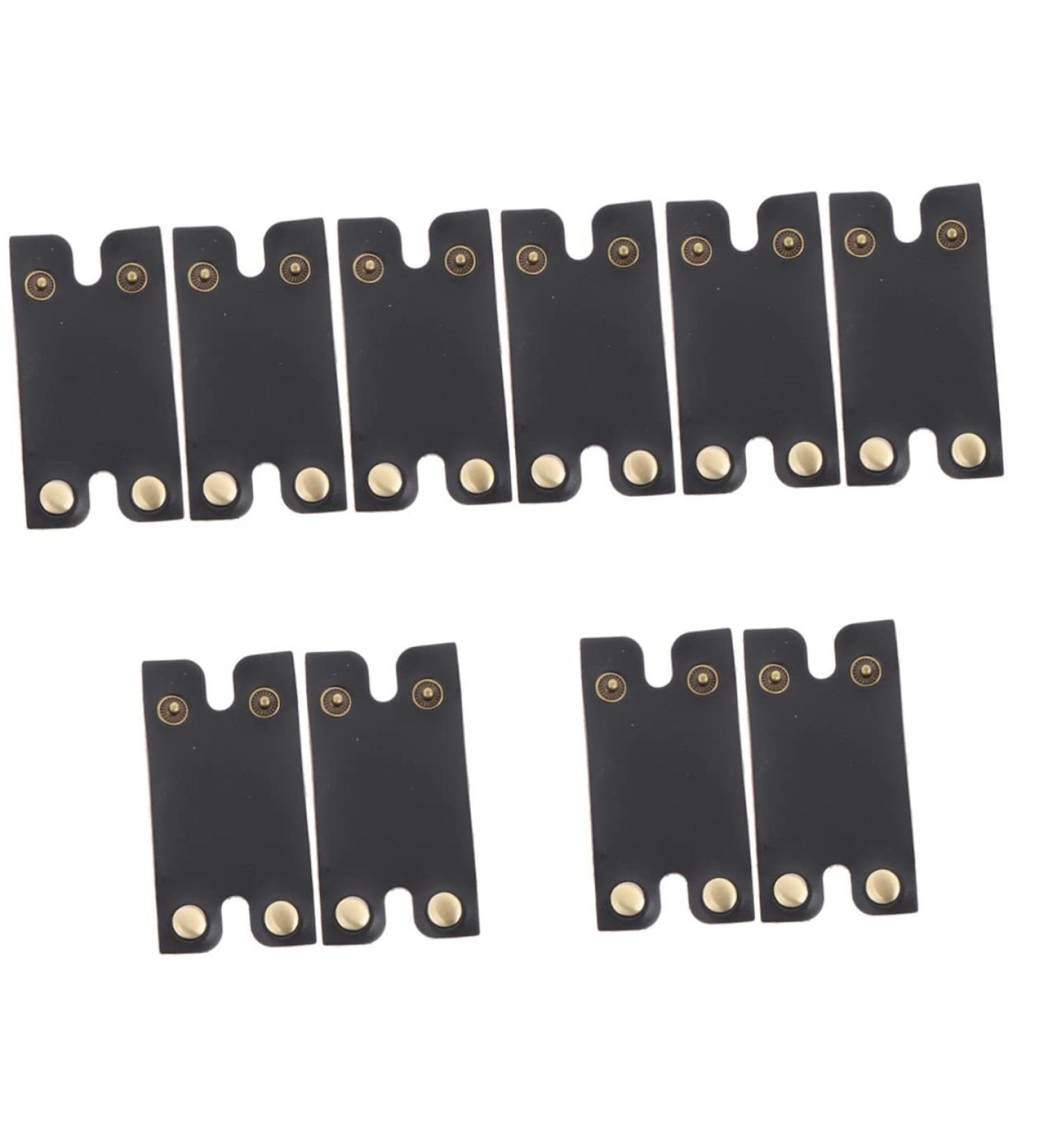 CABILOCK 10 Pack Men's Travel Accessories - Facial Razors with Leather Sheath & Razor Blades - Compact Shaving Set (8.5x4.5cm) - Perfect for Travel - Buy Online on GoSupps.com