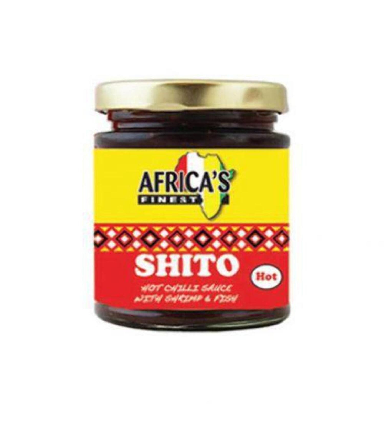 Africa's Finest Shito Hot 160g Box of 12-Fd