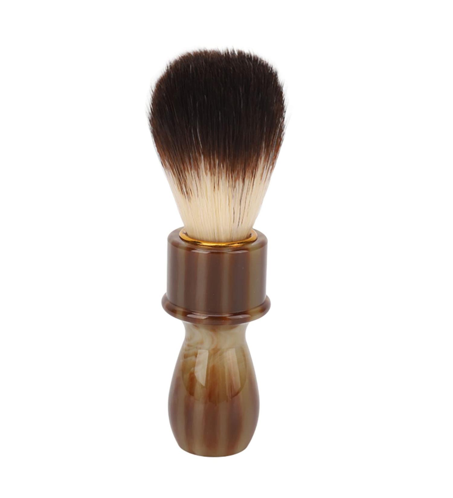 Men's Shaving Brush with ABS Handle | Soft Hair Beard Care Tool for Barbers & Hairdressers - Buy Online on GoSupps.com