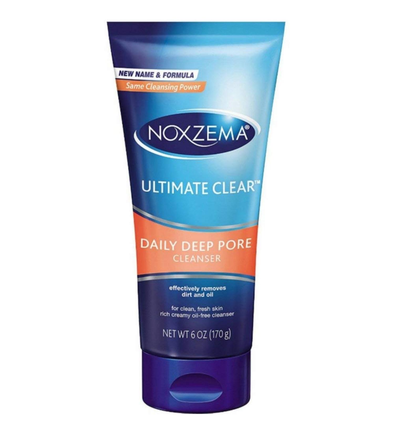 Noxzema Ultimate Clear Daily Deep Pore Cleanser 6 Oz (Pack of 12)