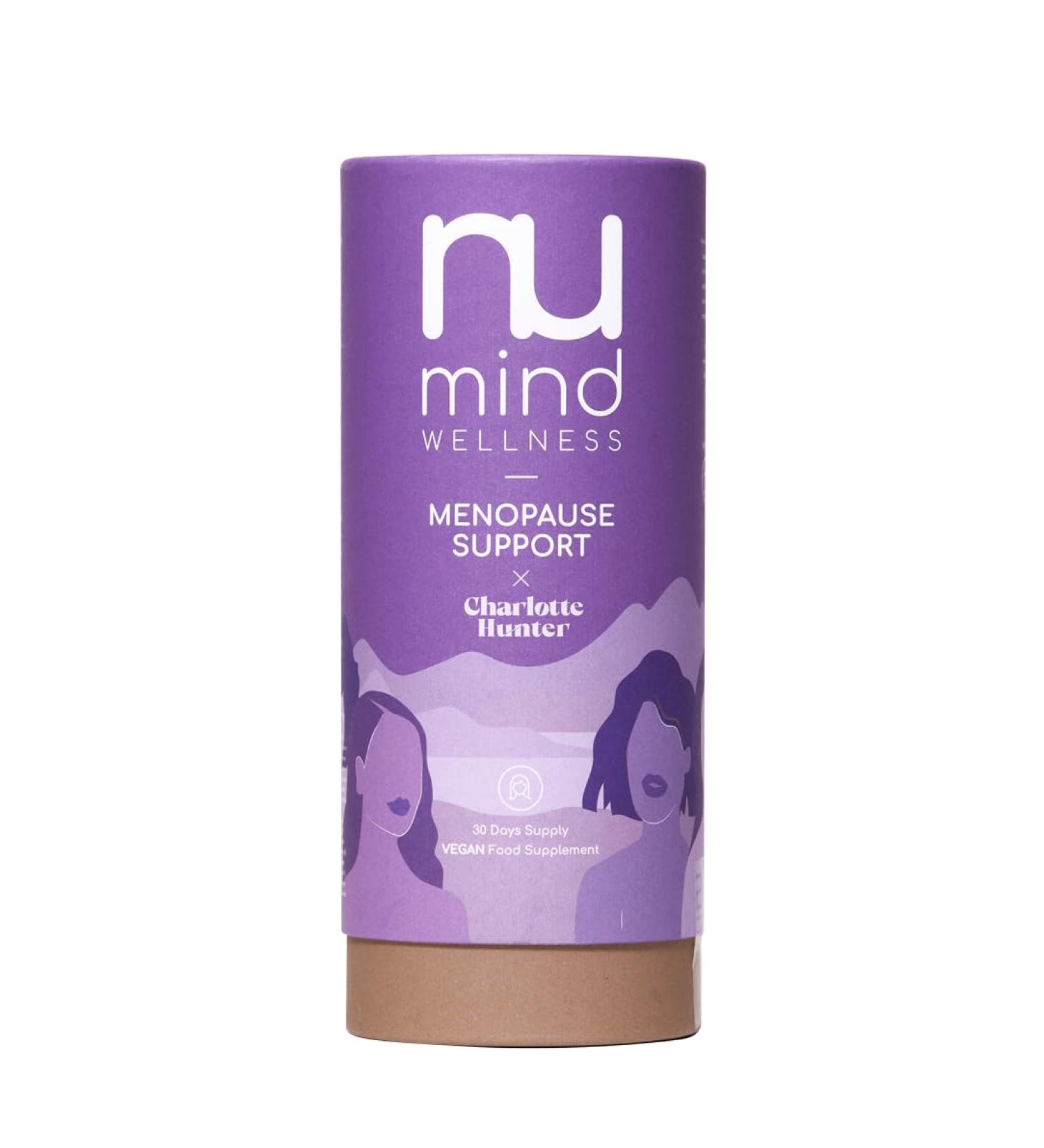 Nu Mind Menopause Supplements for Women - Hot Flush Relief, Hormone Balance, Memory Boost - 40 Ingredients incl. Co-Q10, Saffron, Adaptogens - 30 Day Supply - Buy Online on GoSupps.com