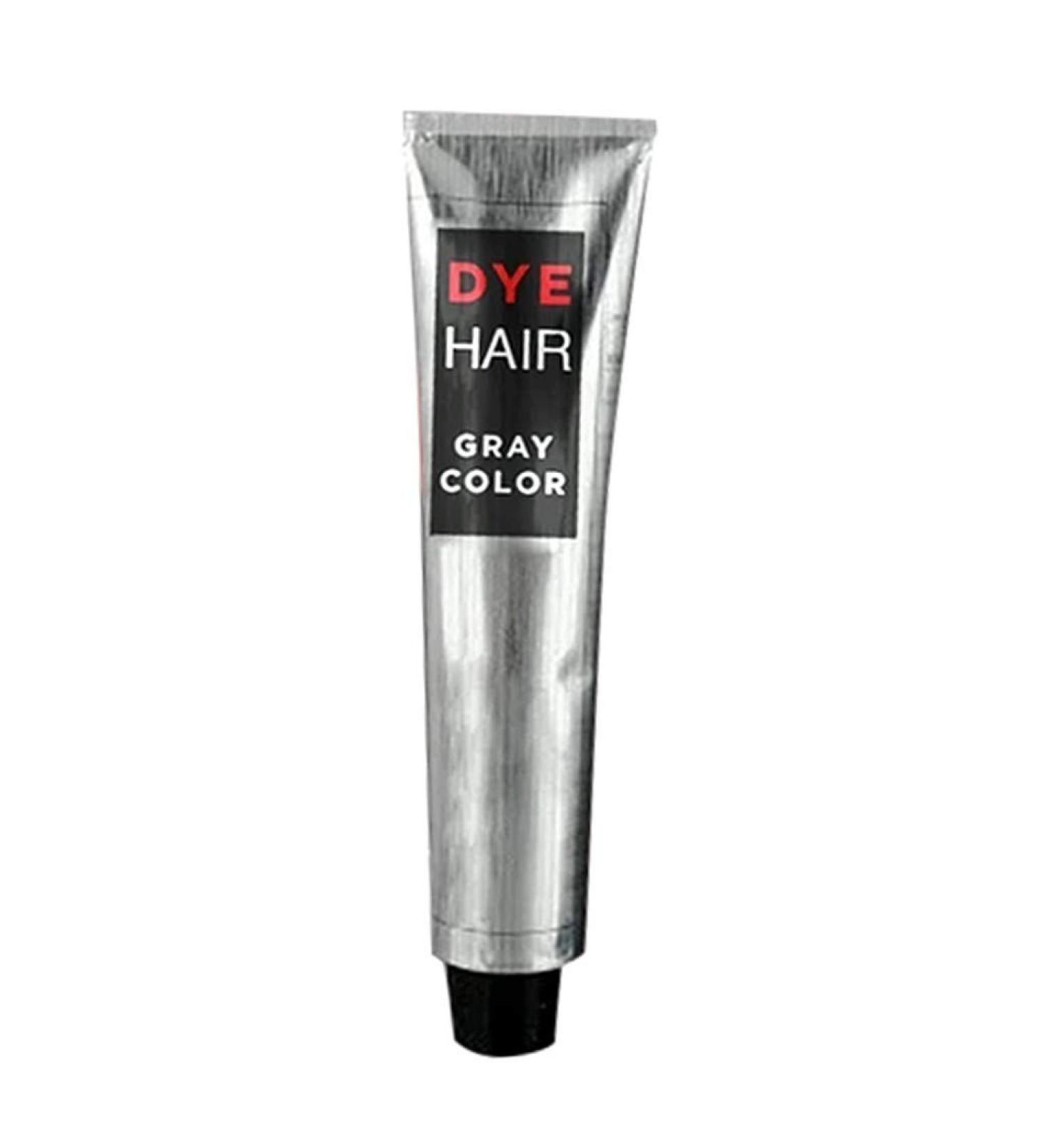 Unisex Gray Hair Dye Cream DIY Fashion Permanent Light Gray Silver Color Super Hair Dye Cream 100ml - Buy Online on GoSupps.com