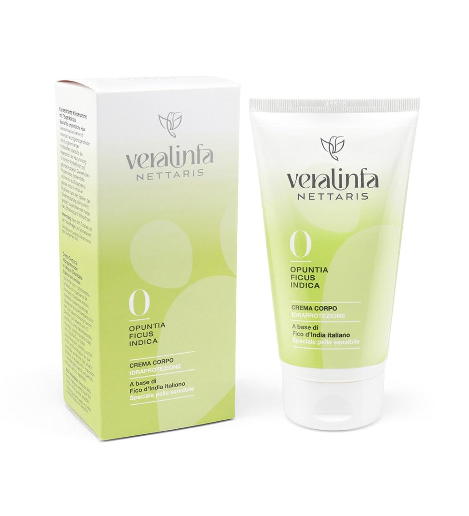 Oficine Cleman srl Veralinfa Nettaris Hydraprotection Body Cream based on prickly pear - Buy Online on GoSupps.com