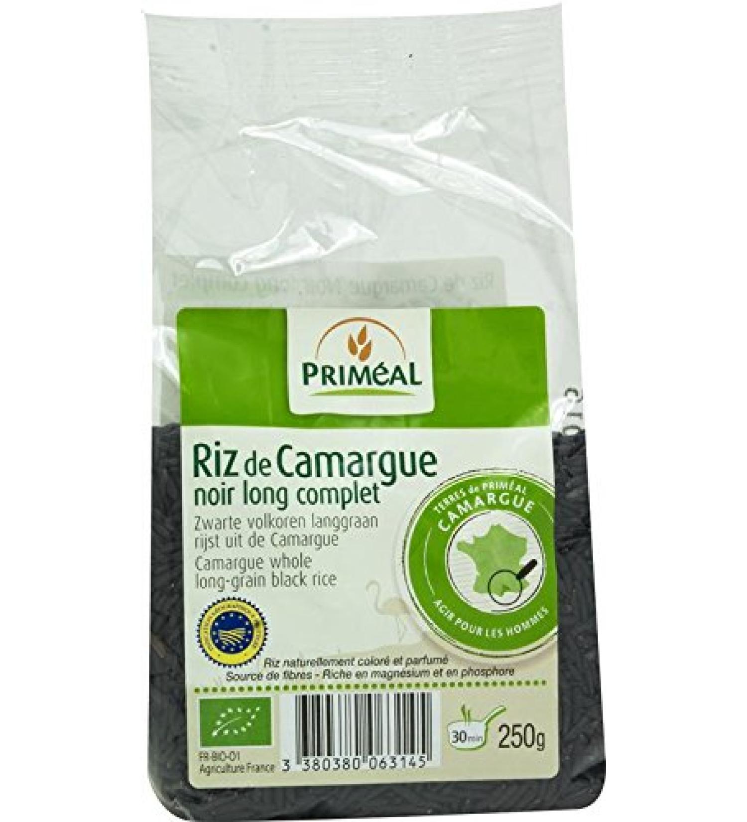 Priméal - ORGANIC - Black Camargue Rice 250g