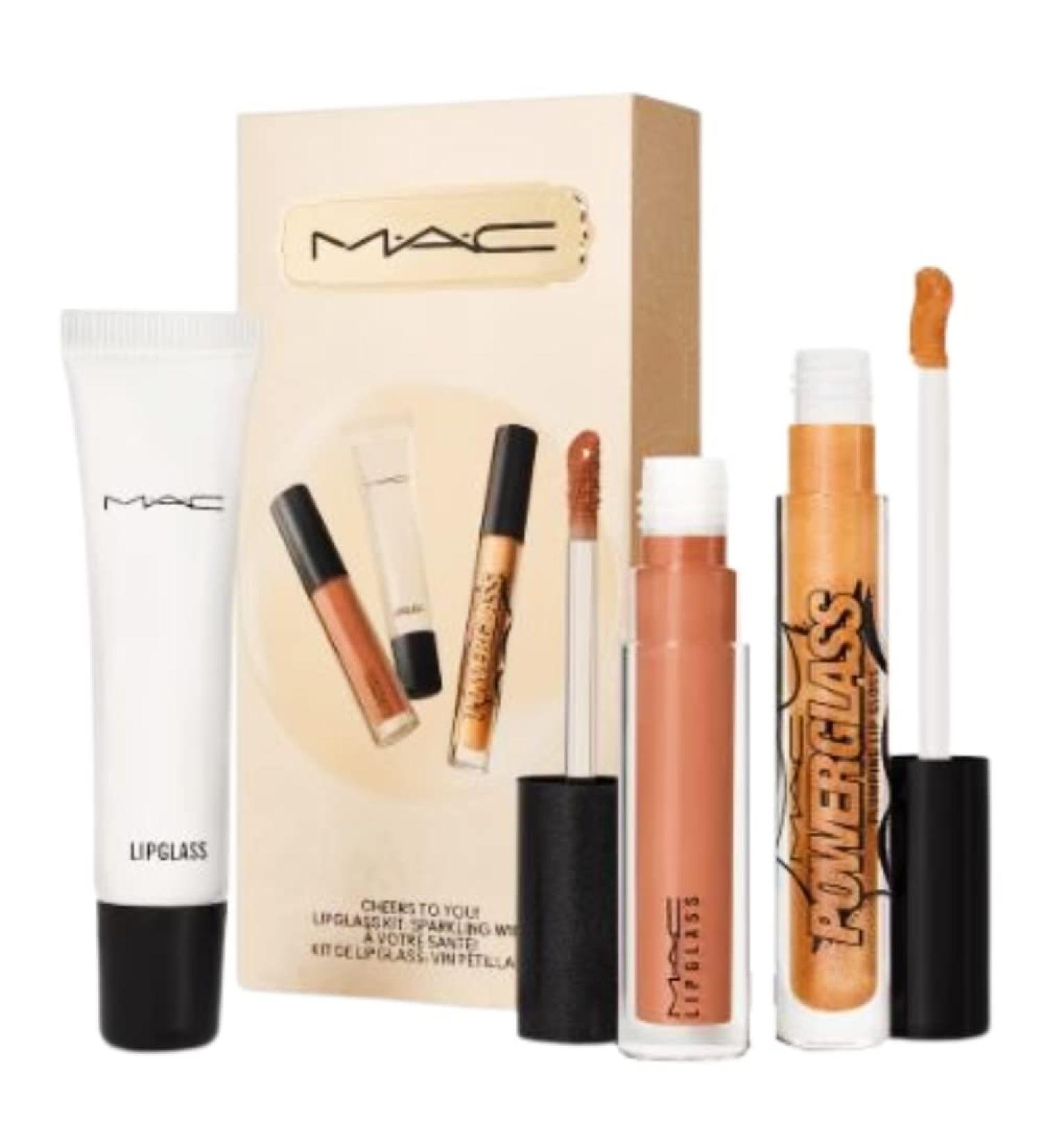 M.A.C. Limited Edition Cheers To You! Lipglass Kit - Sparkling Wine - Buy Online on GoSupps.com