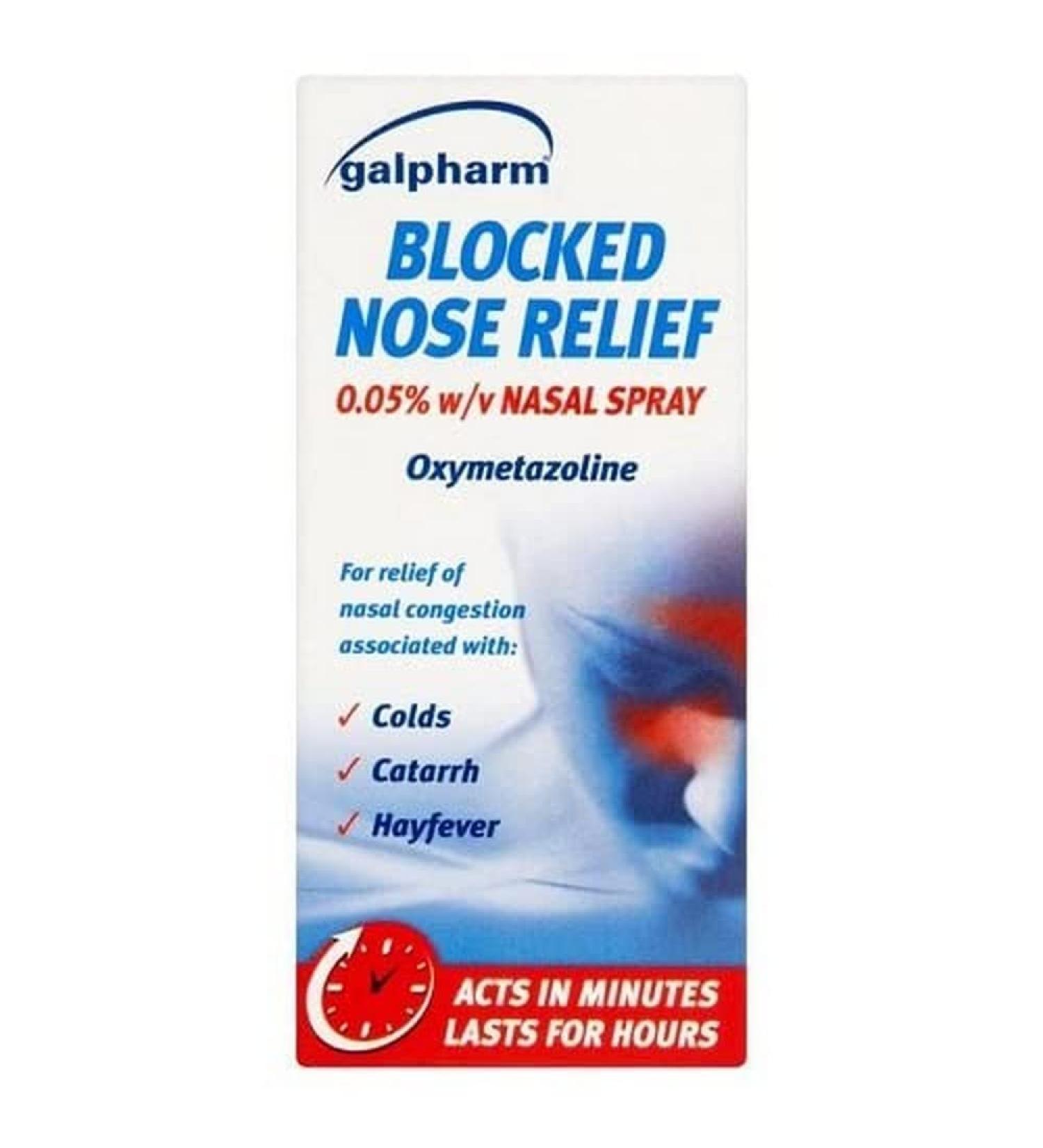 GALPHARM Blocked Nose Relief Nasal Spray 15ML