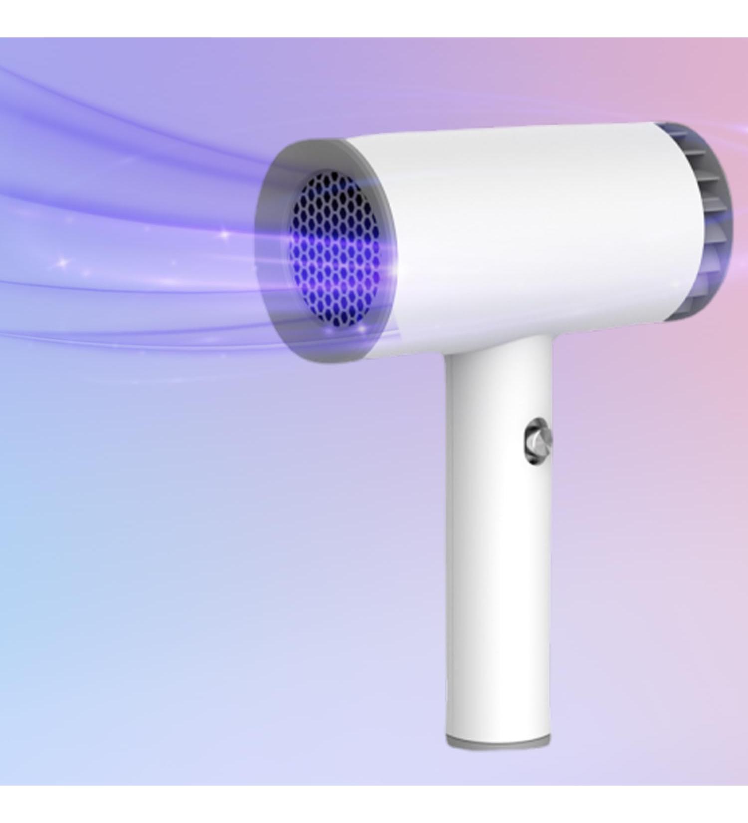 Cordless Salon Hair Dryer USB Rechargeable Travel Hairdryers Hot/Cold Wind Battery Operated Hair Dryer Constant Temperature Hair Care for School Pet Care - Buy Online on GoSupps.com