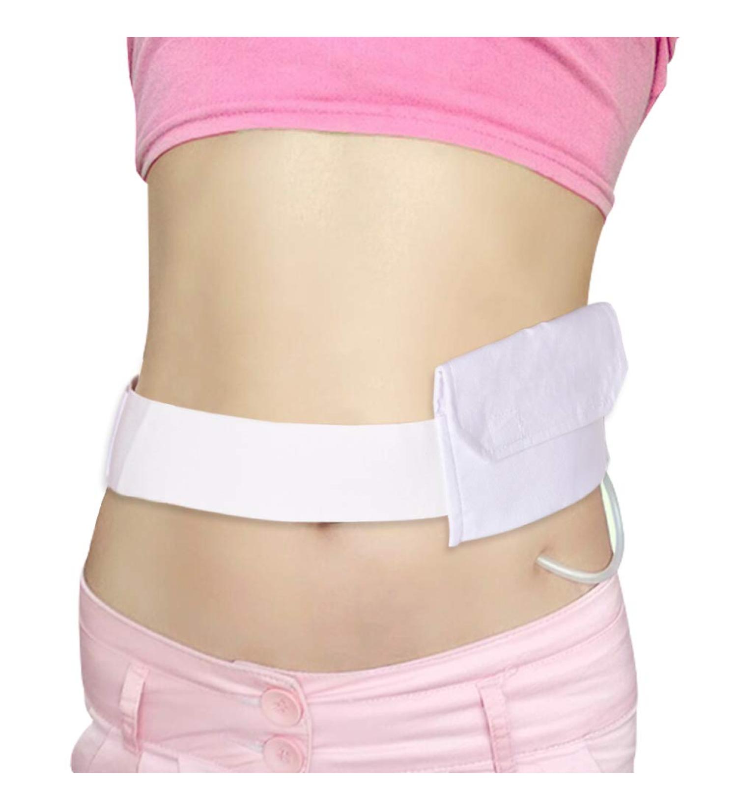Soft Cotton PD Belt for Peritoneal Dialysis - Adjustable Holder for G-Tube and Catheter - Medical Pouch for Adults - Buy Online on GoSupps.com
