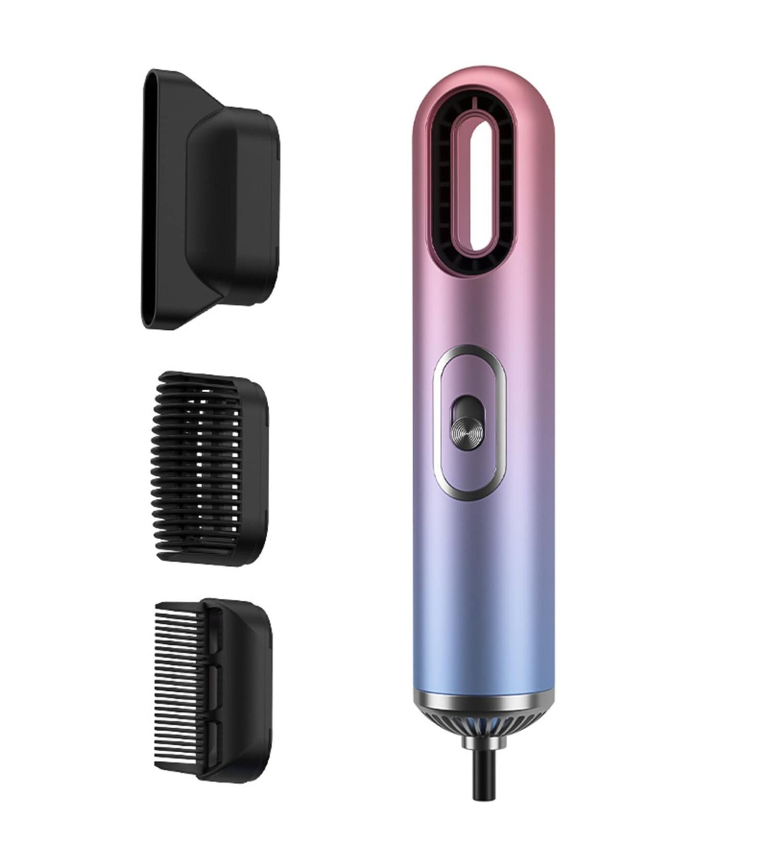3 in 1 Ionic Hair Dryer & Hot Air Brush Styler - Aurora Color | Professional Blow Dryer & Volumizer for Straight Hair - Buy Online on GoSupps.com