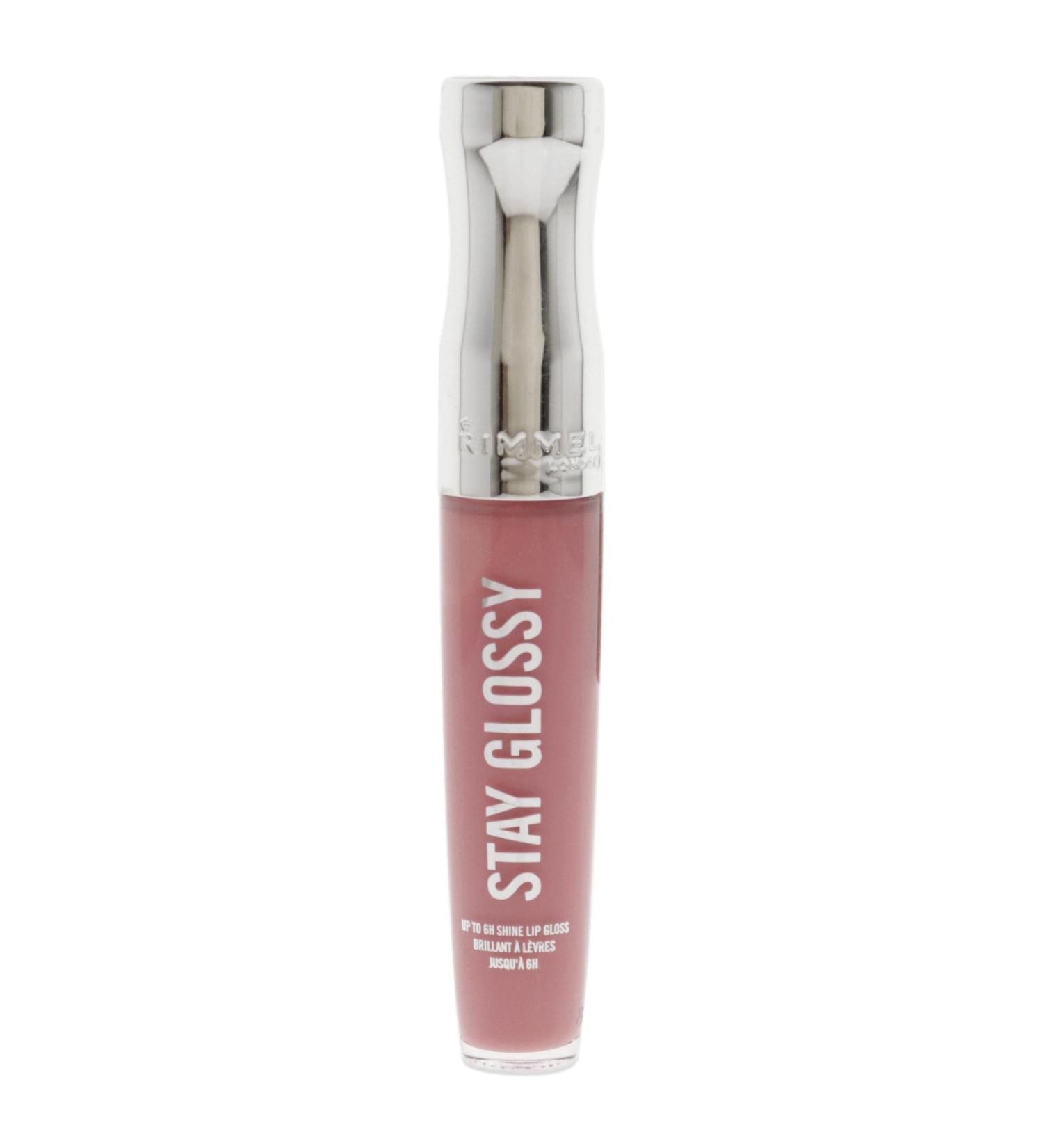 Rimmel Stay Glossy Lipgloss in Claridge's Ruby 0.18 Fl Oz - Long-Lasting Shine & Luscious Color - Buy Online on GoSupps.com