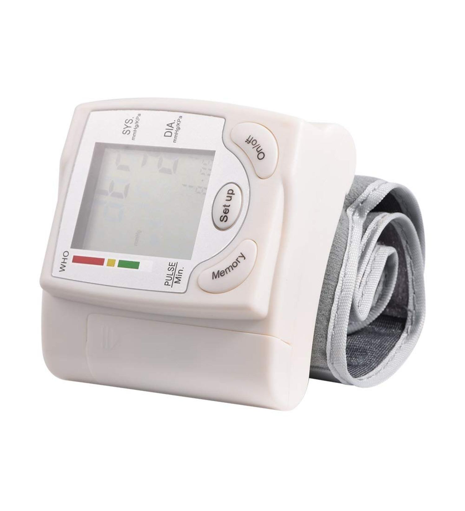 NIMOA Smart Digital LCD Wrist Cuff Blood Pressure Monitor for Accurate Home Measurement - Buy Online on GoSupps.com