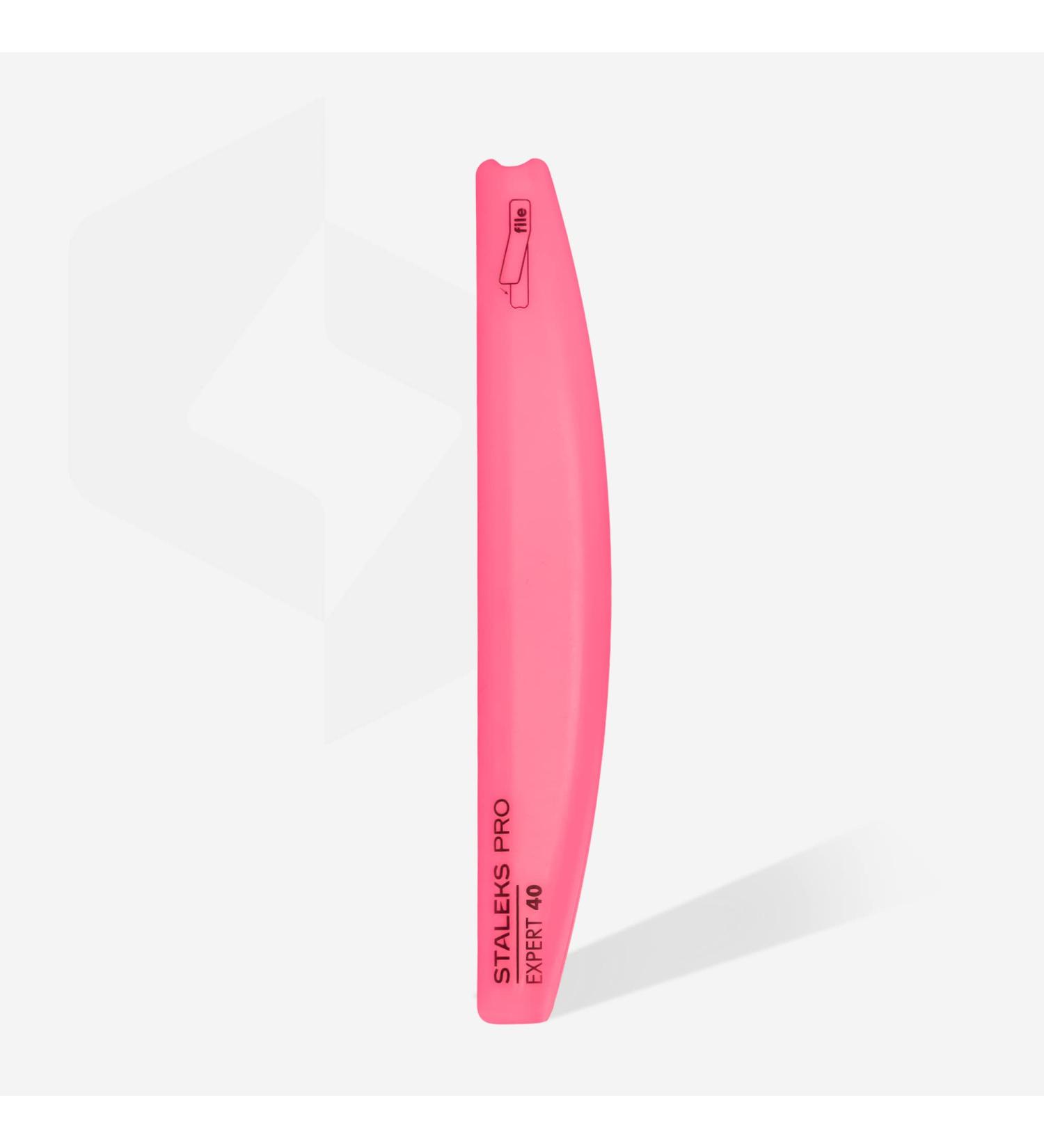 Staleks Pro EXPERT 40 Slanted Plastic Crescent Nail File BASE for disposable crescent nail files - Model SPBE-40 - Buy Online on GoSupps.com