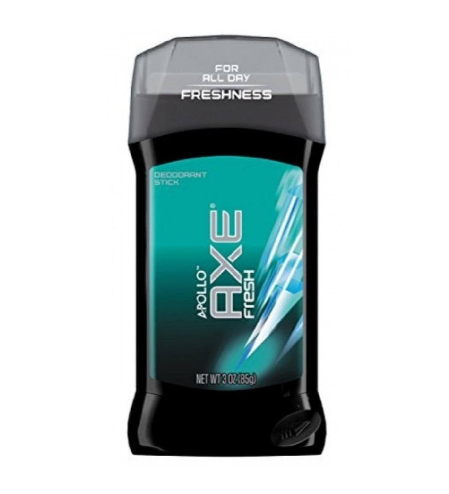 Axe Fresh Deodorant Stick Apollo 3 oz (Pack of 2)
