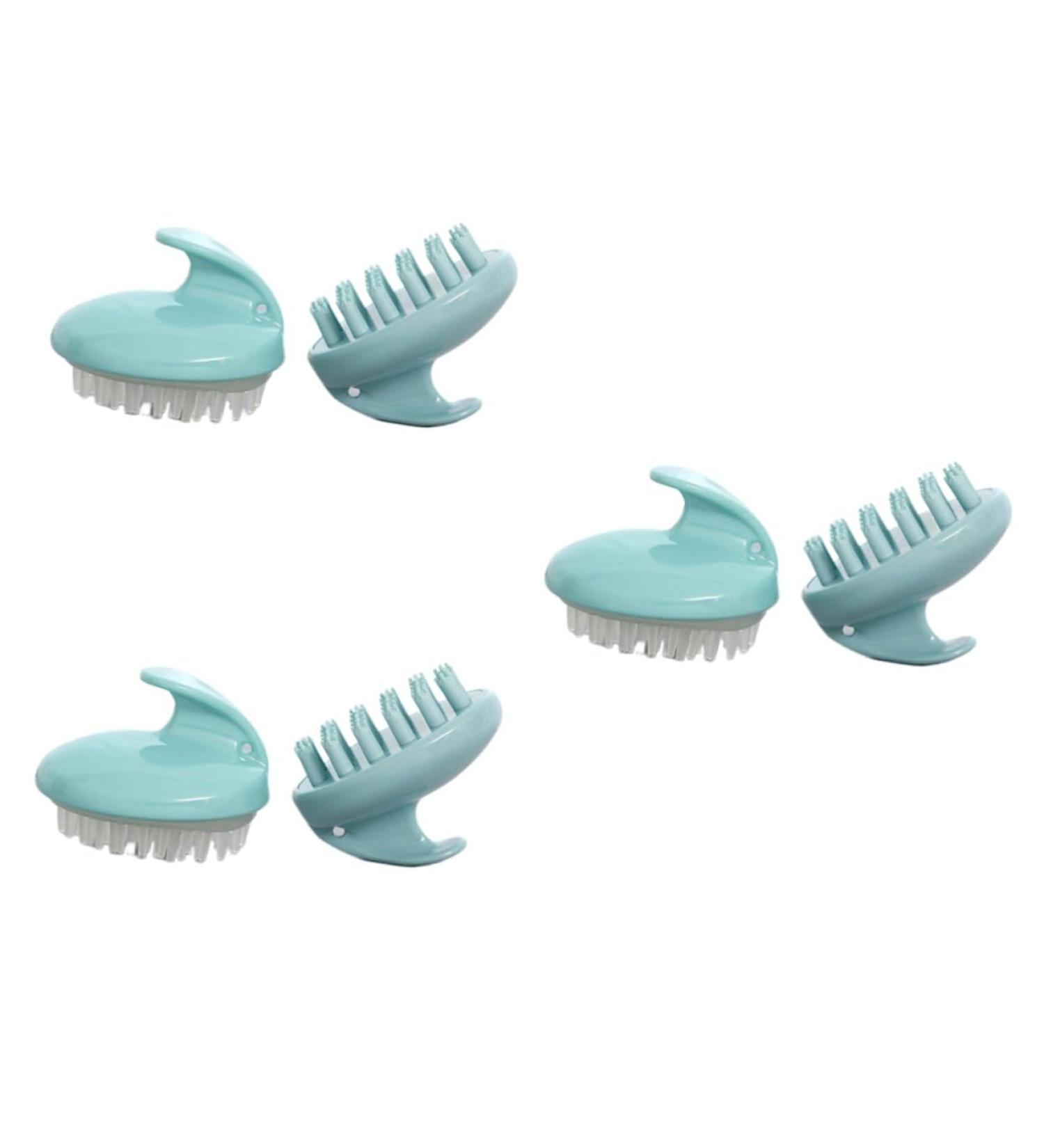 Buy Healvian 6 StK Shampoo Bottle & Scalp Massage Brush - Japanese Style Hair Care Device - Buy Online on GoSupps.com