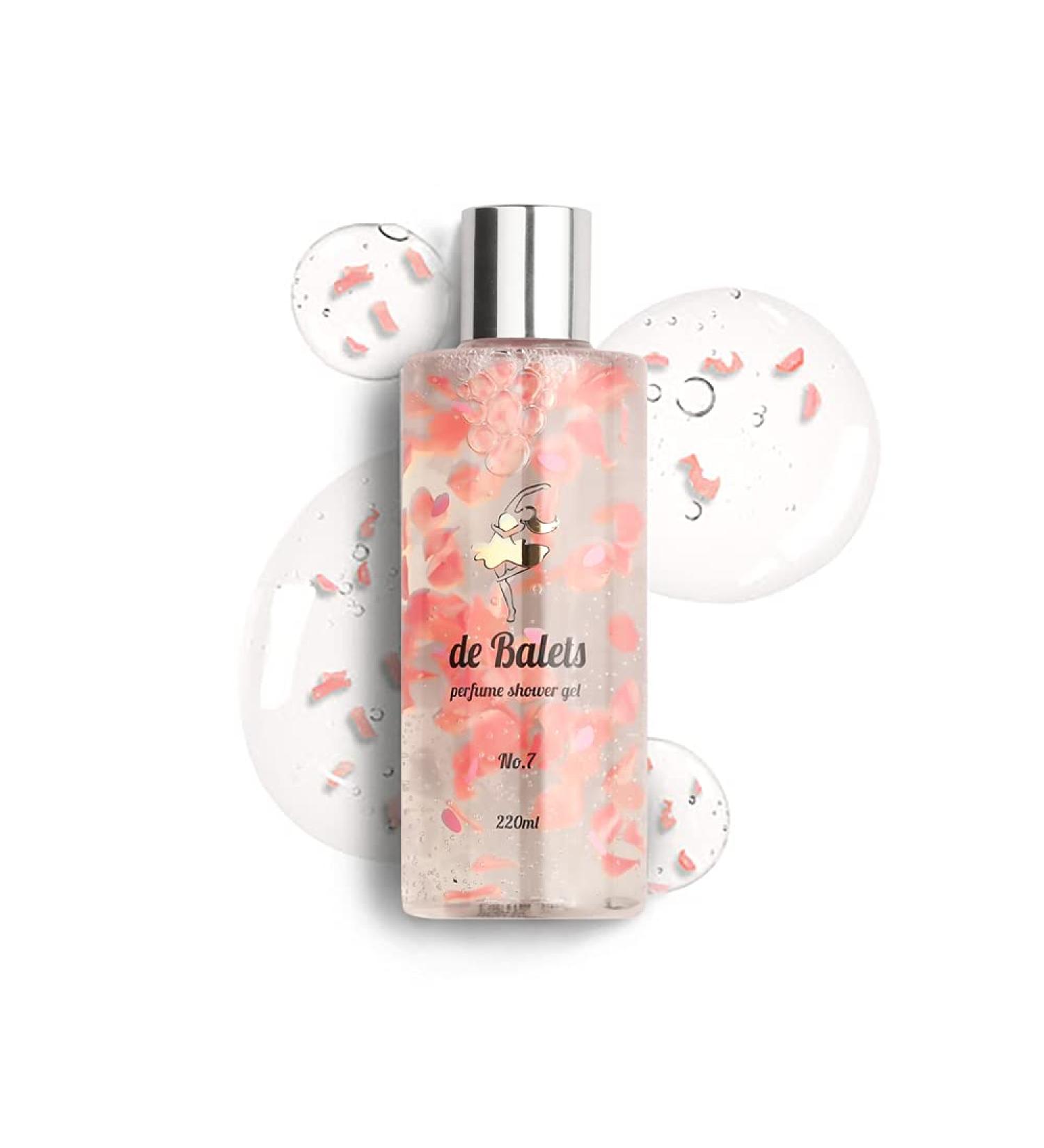 Hydrating Rose Body Wash for Dry Skin - Silk Protein & Vitamin C with Jeju Cherry Blossom - Paraben-Free - 7.43oz - Buy Online on GoSupps.com