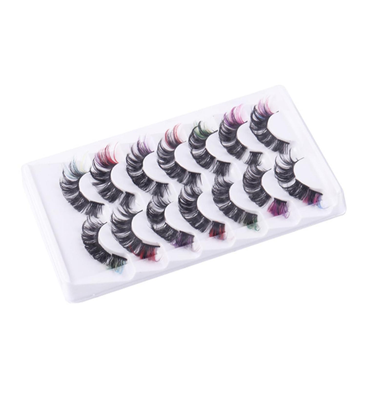 FOMIYES 7 Pairs Curl Lash Clusters Fake Eyelashes False Eyelashes False Lash Extensions Makeup Eyelashes Faux Eyelashes Eyeshine Lashes Individual Lashes Fluffy Extend Artificial Fiber - Buy Online on GoSupps.com