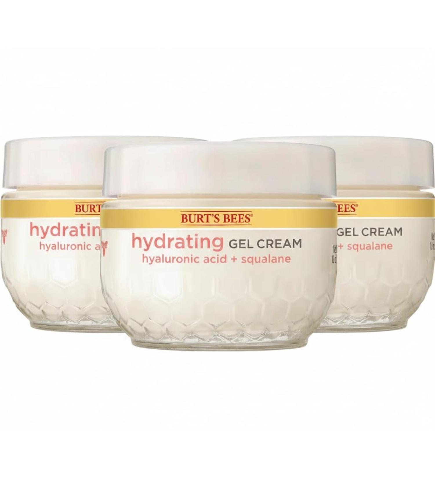 Burt's Bees Hydrating Gel Cream - Hyaluronic Acid + Squalane 1.8oz (3 1.8oz)