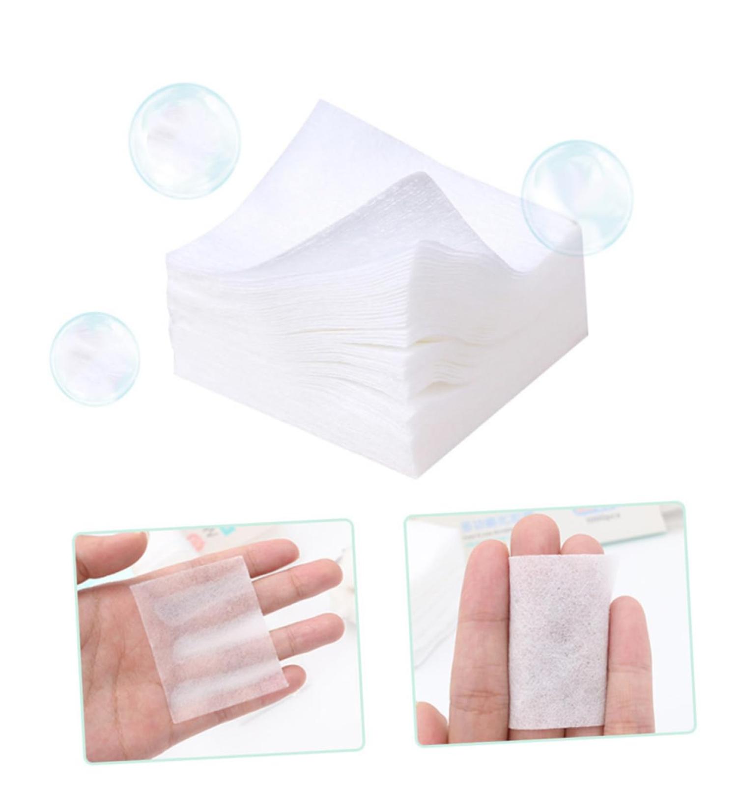 Balacoo 1000pcs Thin Cotton Pads for Nail Polish & Makeup Removal | Premium Cosmetic Cotton Remover - Buy Online on GoSupps.com