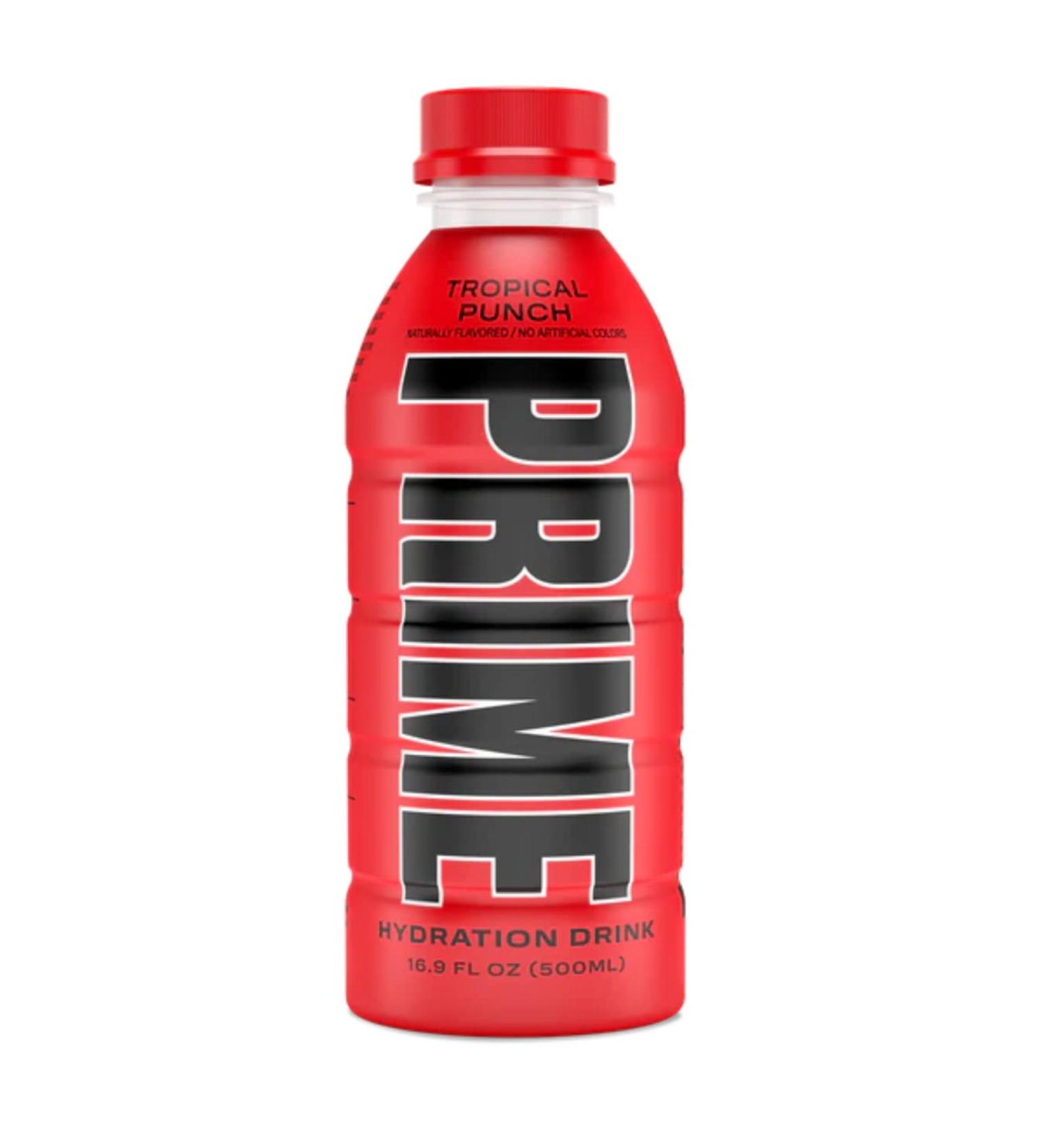 Prime Hydration Drink Tropical Punch 500ML - Buy Online on GoSupps.com