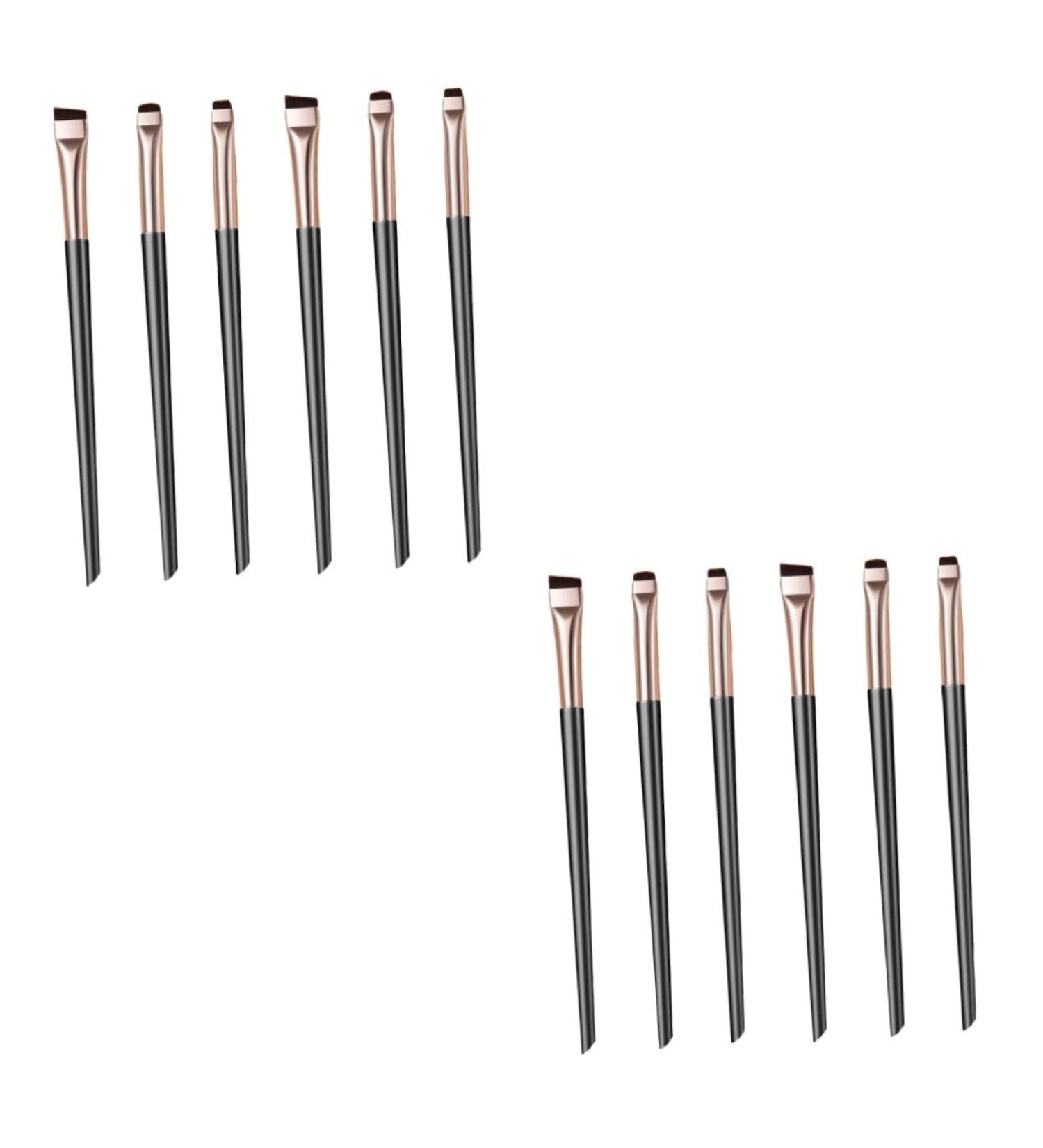 Baluue 12 Pcs Eye Shadow Brush Makeup Brush Eye Makeup Kit Makeup Eye Brush Make up Eyeliner Brush 15.00X1.30X1.00CMx2pcs As Shownx2pcs - Buy Online on GoSupps.com