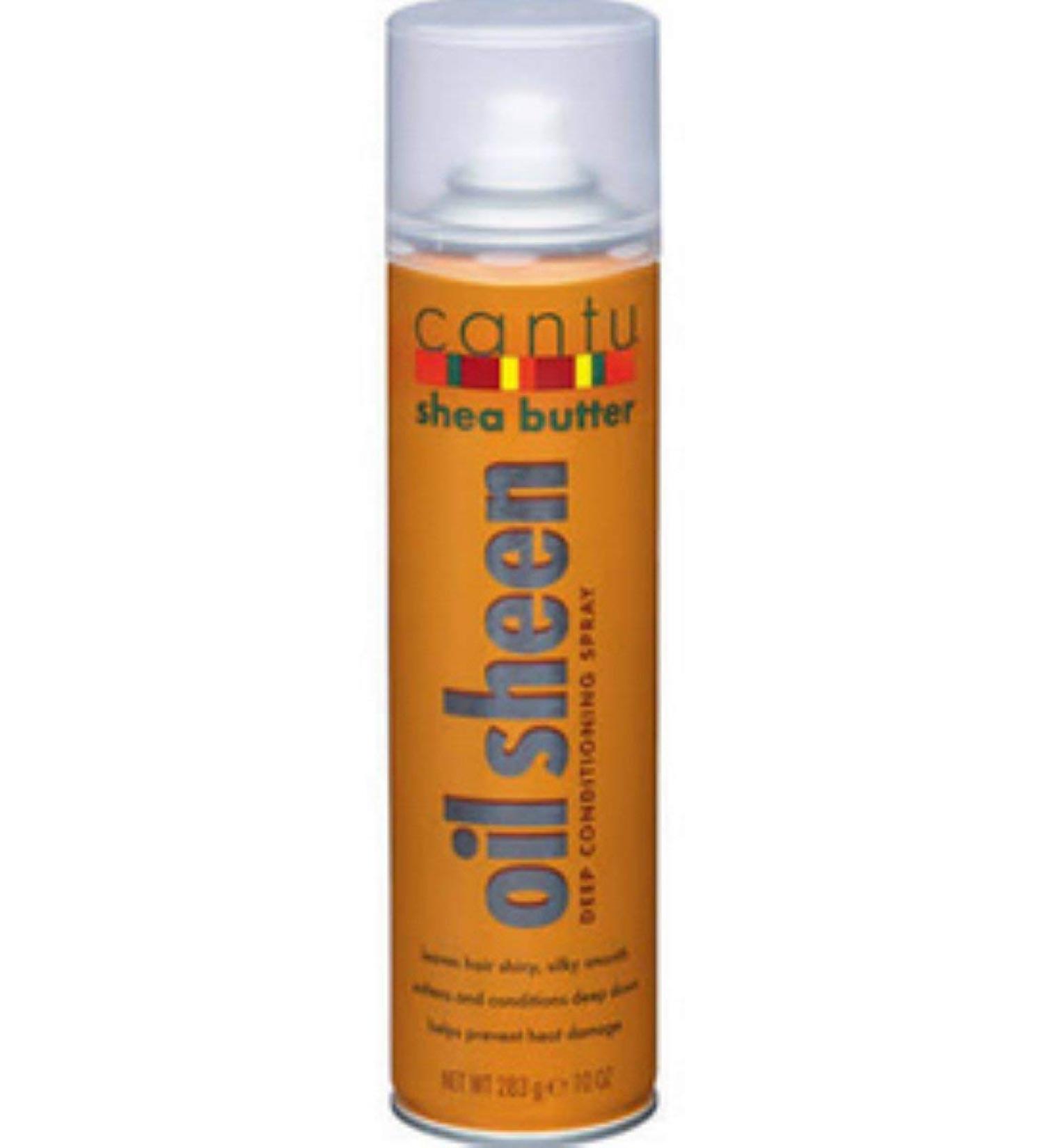Cantu Oil Sheen Deep Conditioning Spray 10 oz (Pack of 8)