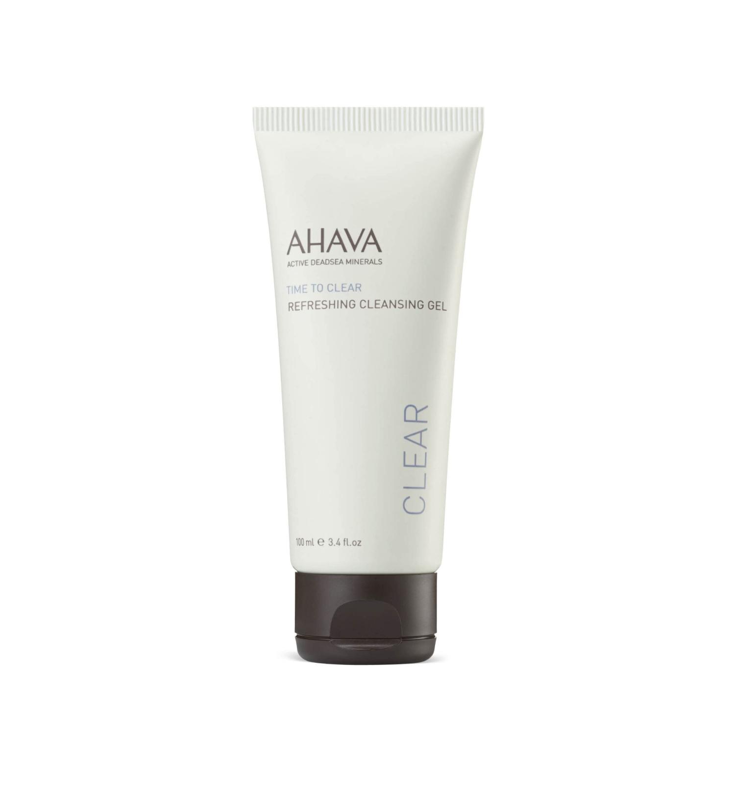 AHAVA Refreshing Cleansing Gel 3.4 Fl Oz - Gentle Face Wash for Refreshed Skin - Buy Online on GoSupps.com