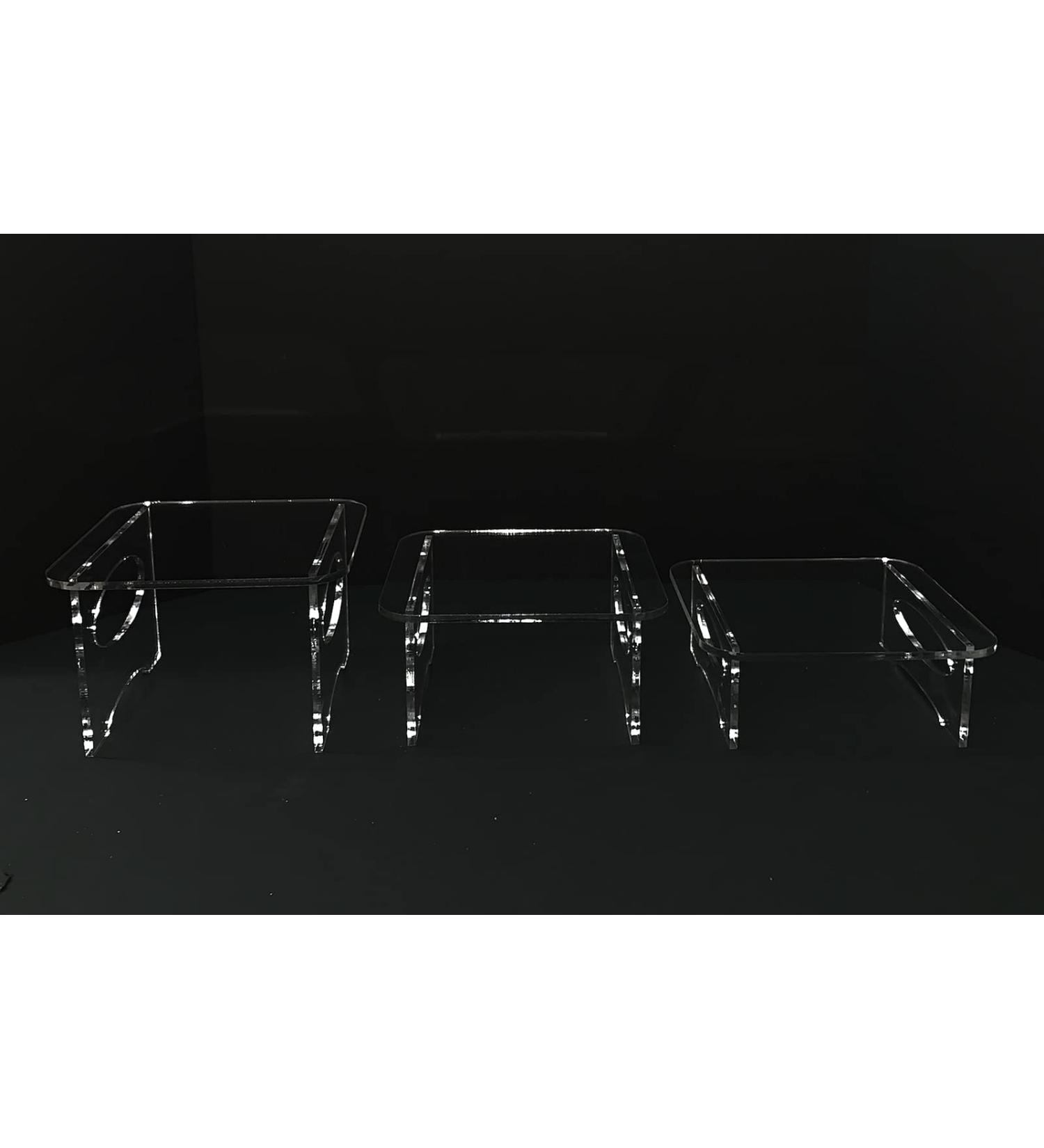 Clear Acrylic Skimmer Stand - 8x8x3 | Premium Quality Skimmer Holder - Buy Online on GoSupps.com