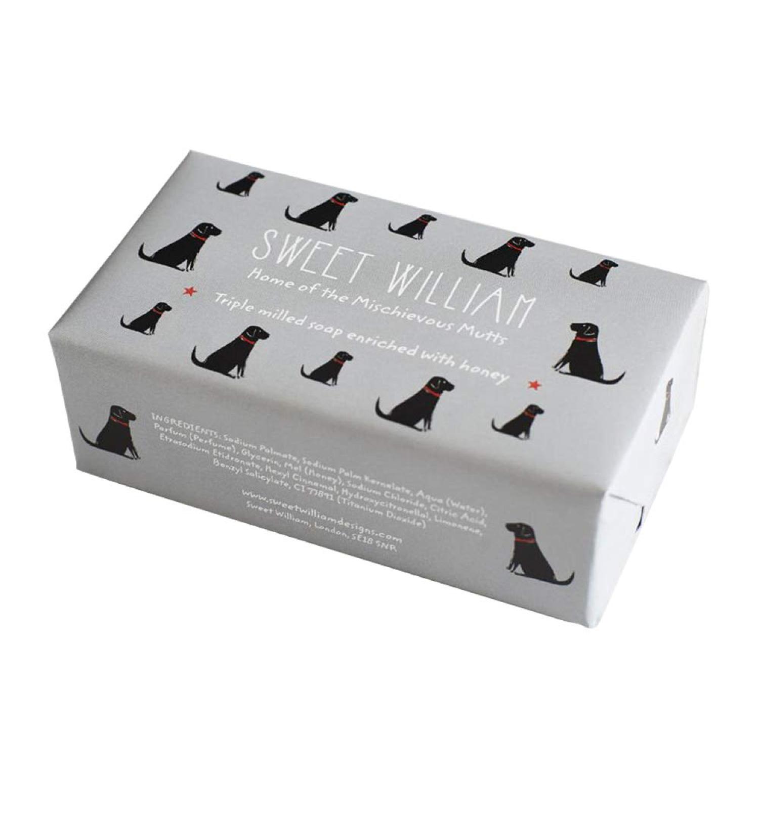 Sweet William Black Labrador Mischievous Mutts Soap - Buy Online on GoSupps.com