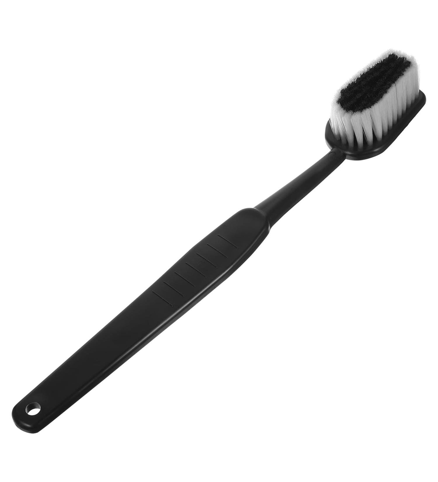 LOGOFUN Realistic Fake Toothbrush - Novelty Prop for Parties & Decorations - Black (Large) - International Shipping Available - Buy Online on GoSupps.com