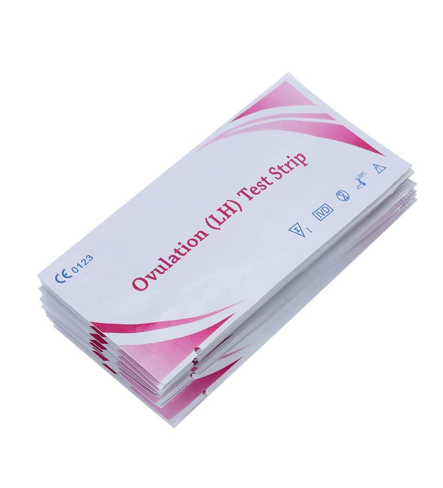 Ovulation Predictor Kit - 10pcs Test Strips for Hygienic Ovulation Prediction - Buy Online on GoSupps.com