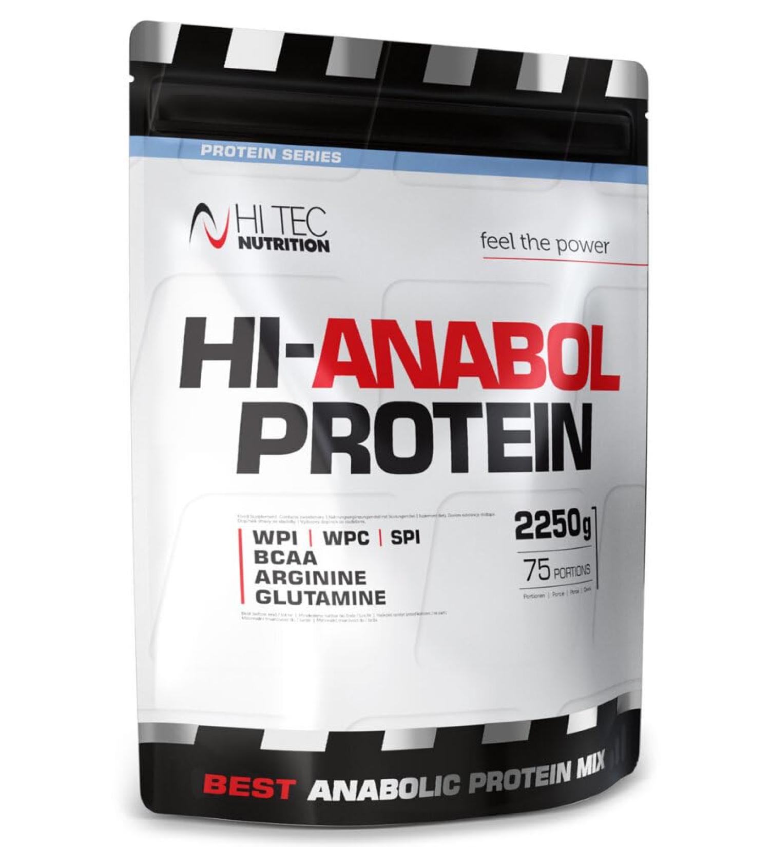 Hi Tec Nutrition Anabol Protein 2250g - Coconut Flavor | 91% Protein Muscle Builder Supplement | International Shipping Available - Buy Online on GoSupps.com