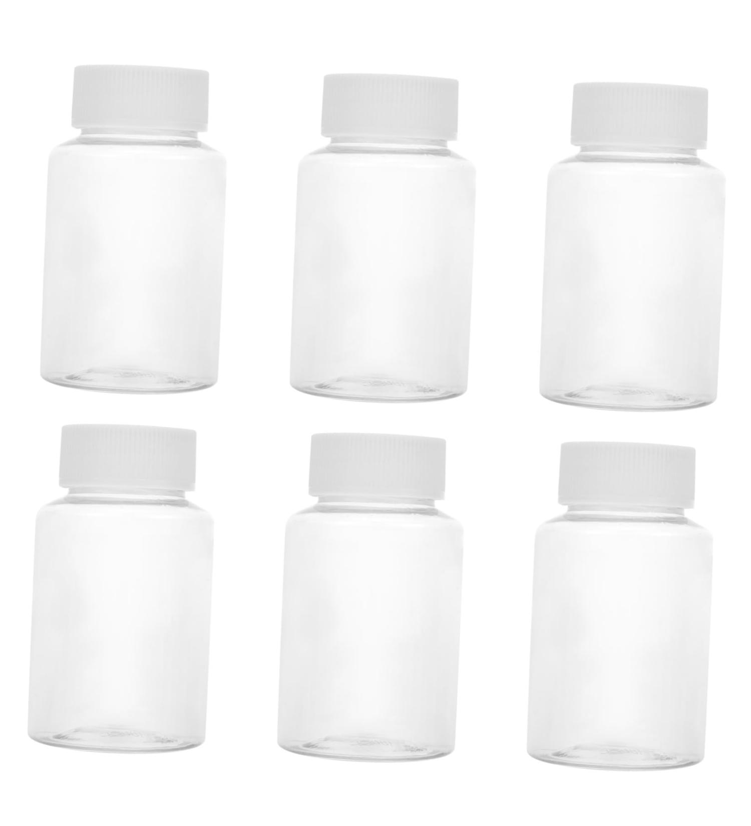 Ultechnovo 20 Pack Empty Bottles - Transparent Liquid Storage & Dispenser - Refillable Travel & Laboratory Sample Containers - Buy Online on GoSupps.com