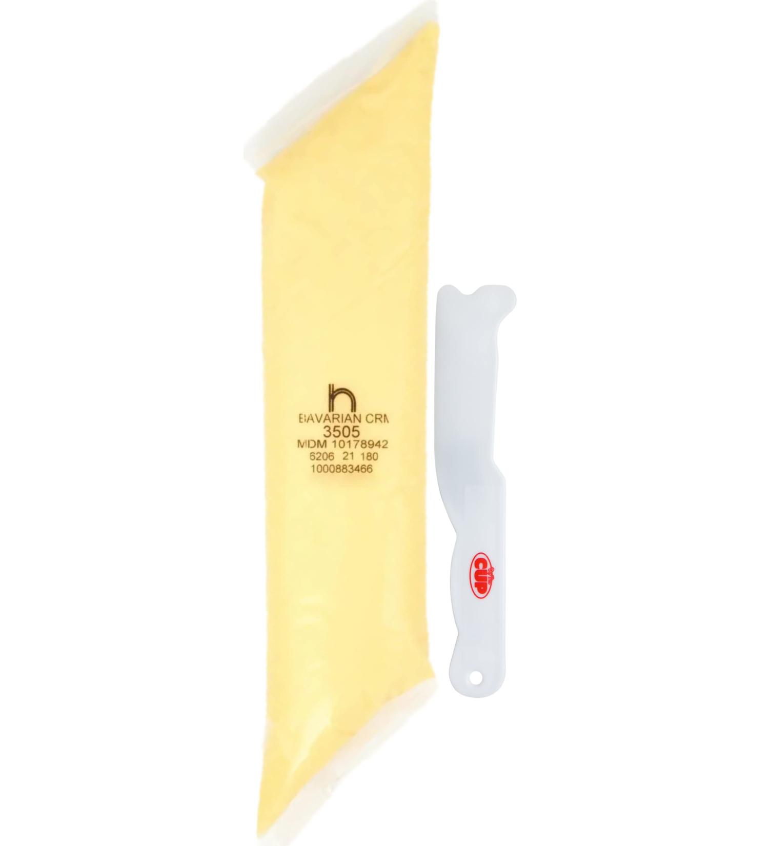 2 lb Henry & Henry Bavarian Cream Pie Filling with By The Cup Spatula Knife - Buy Online on GoSupps.com