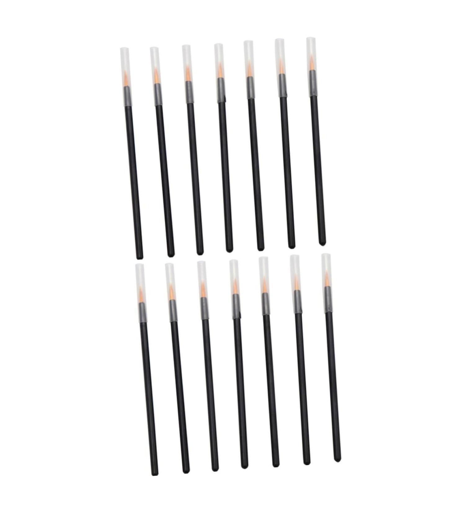 FOMIYES 200 Pcs Small Eyeliner Brush Lip Liner Pencils Lip Makeup Eye Makeup Tools Makeup Brush Disposable - Buy Online on GoSupps.com