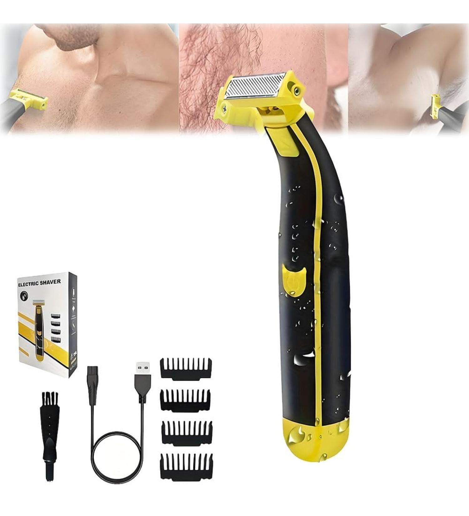 Stellaya Shaver Men Stellaya Shaver Stellaya Full Body Washed Wet & Dry Shaver 2025 New Stellaya Electric Shaver Stellaya Mens Shaver with 4 types of limited length combs S - Buy Online on GoSupps.com