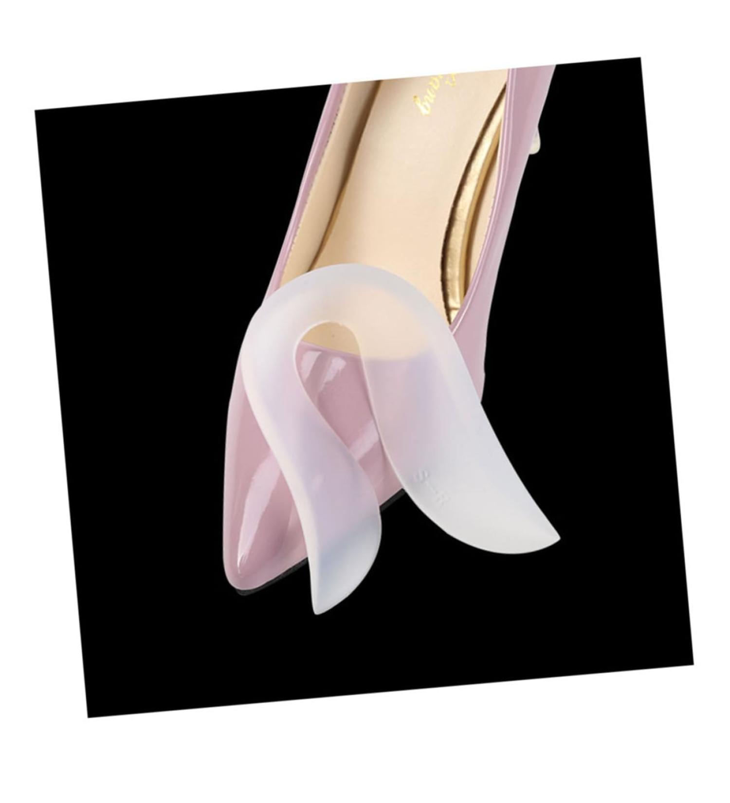 Heel Cushions for Shoes | Silicone Insoles & Heel Pads - Medium White Foot Comfort - Buy Online on GoSupps.com
