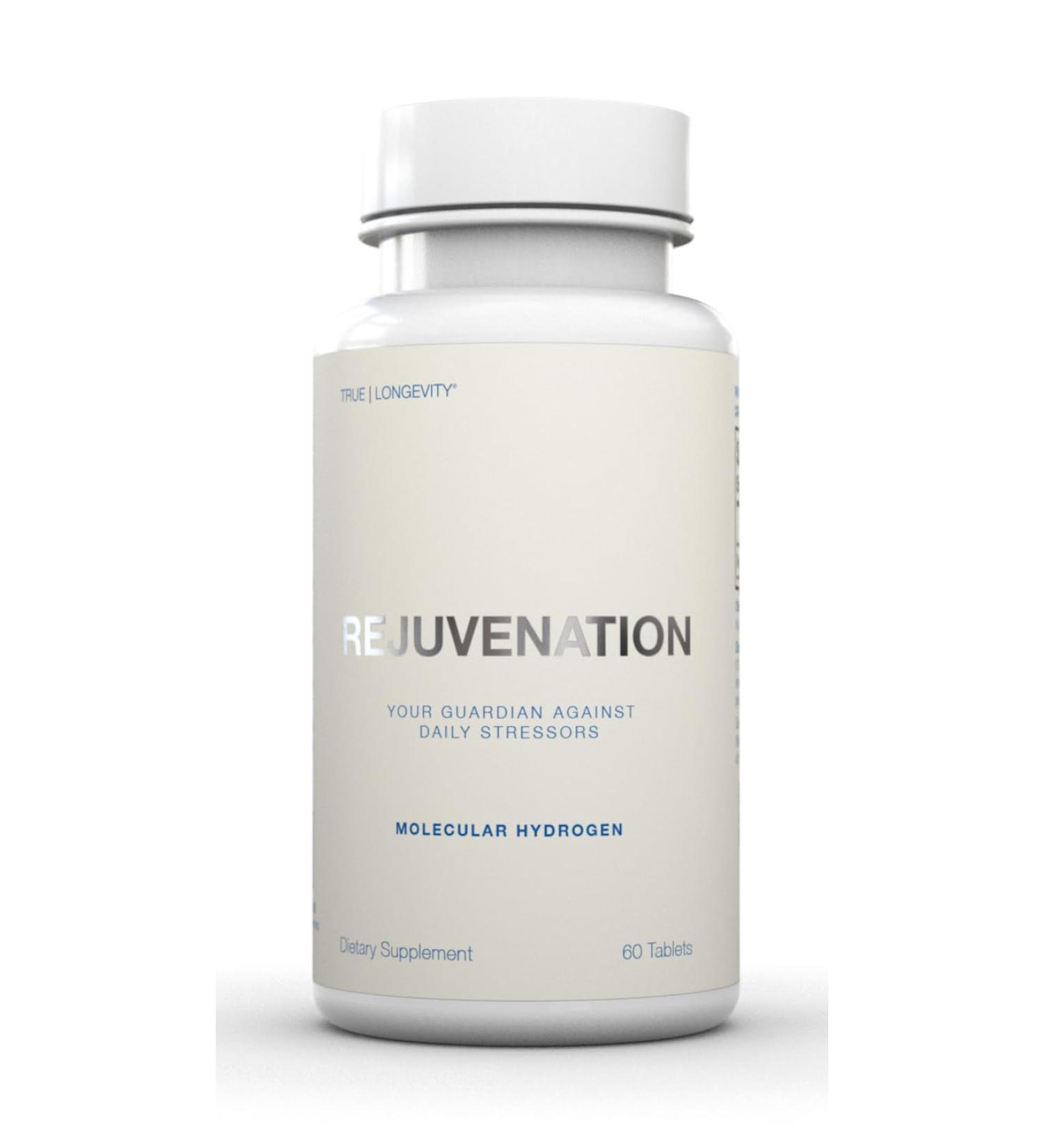 Molecular Hydrogen Water Tablets for Fast Fatigue Recovery and Mental Clarity - HRW Rejuvenation 60 ct - Clinically Validated and Safe - Buy Online on GoSupps.com
