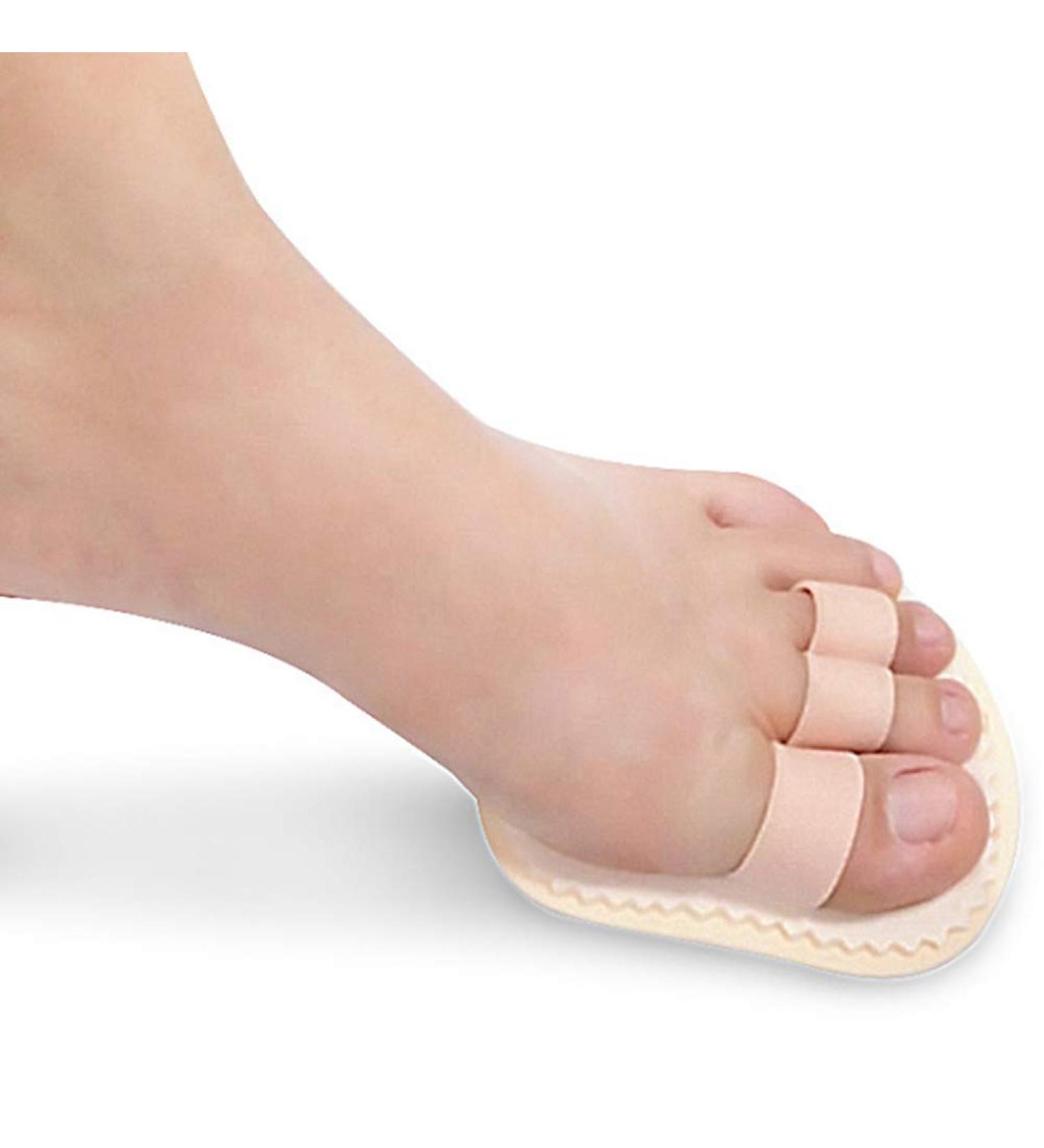 FARUTA Toe Spreader & Hammer Toe Corrector - Big Toe Bunion Protector & Ball of Foot Pad | Comfort & Pain Relief for Feet - Buy Online on GoSupps.com