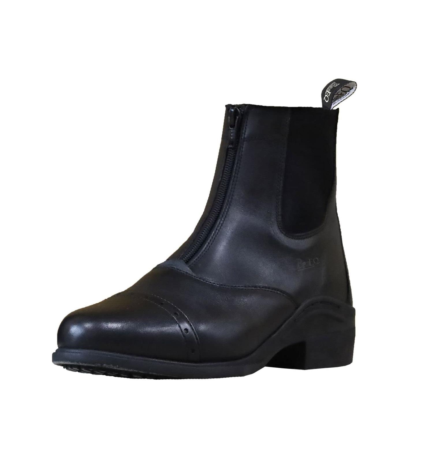 BasEQ Rachel Women's Leather Paddock Boot 6 - Black | One Stop Equine Shop - Buy Online on GoSupps.com