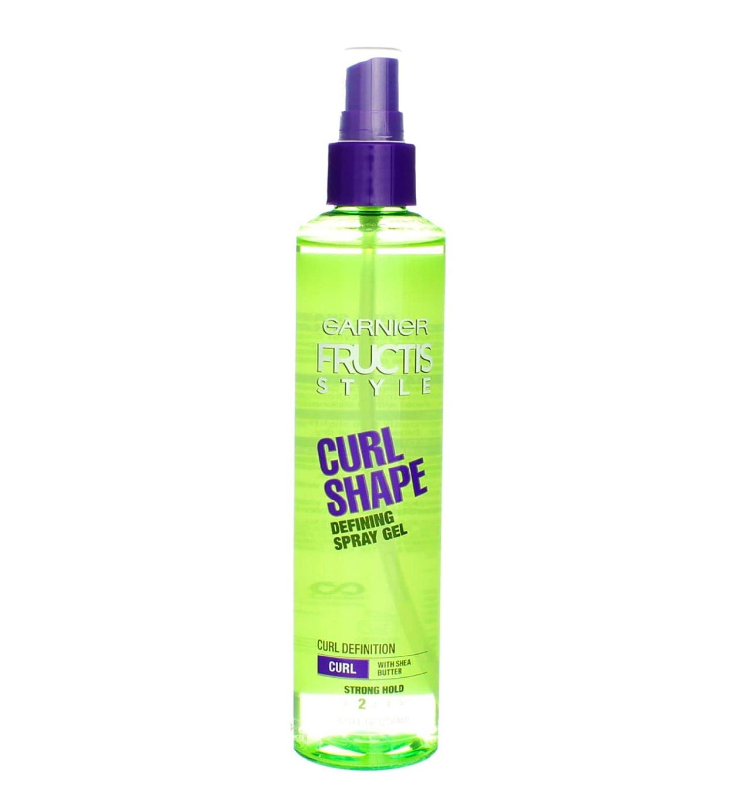 Garnier Fructis Style Curl Shaping Spray Gel Strong 8.5 oz Shea Butter 8.5 Fl Oz (Pack of 1) - Buy Online on GoSupps.com