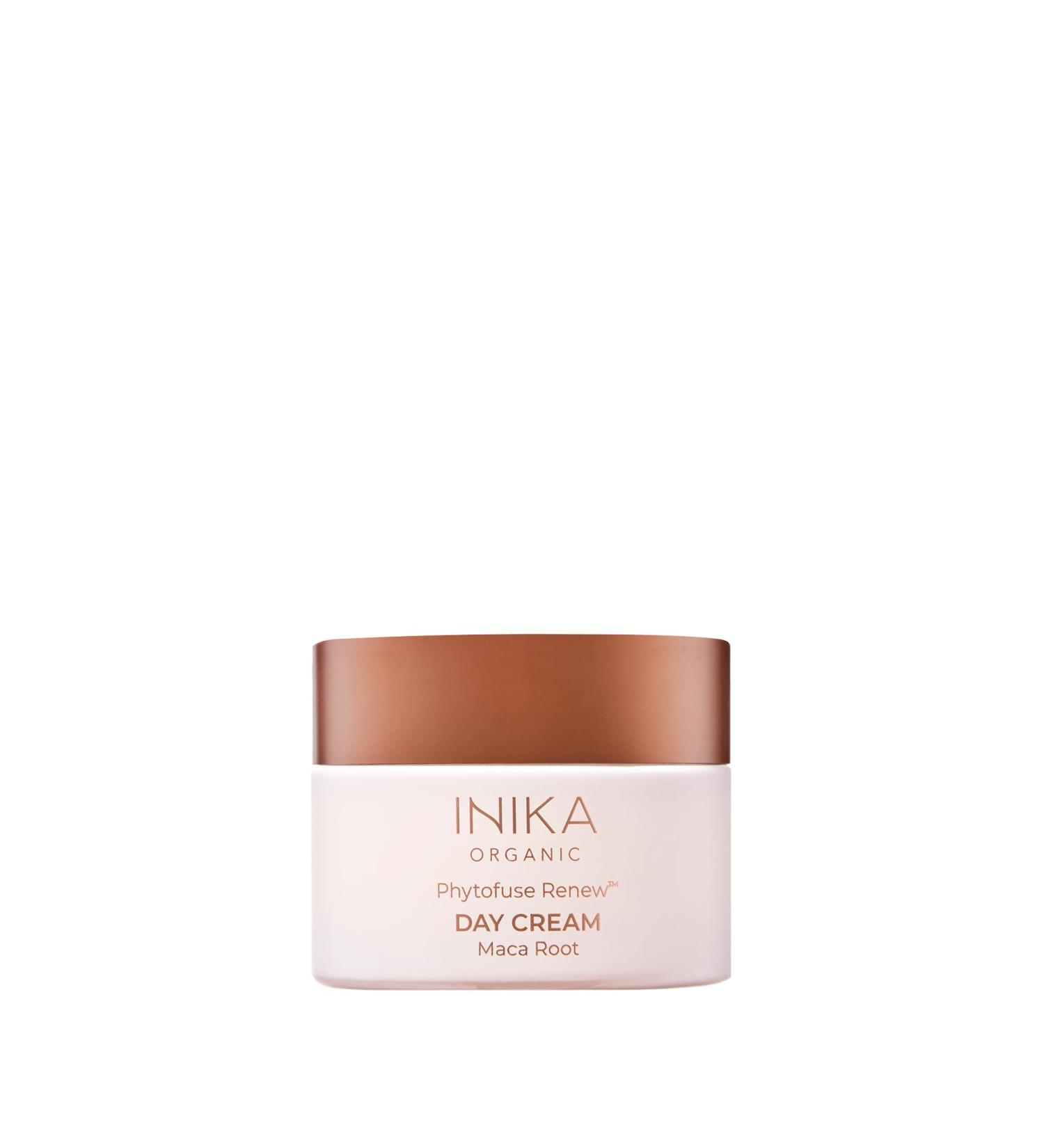 INIKA Organic Phytofuse Renew Day Cream - Hydrating Natural Moisturizer for Radiant Skin | International Shipping Available - Buy Online on GoSupps.com