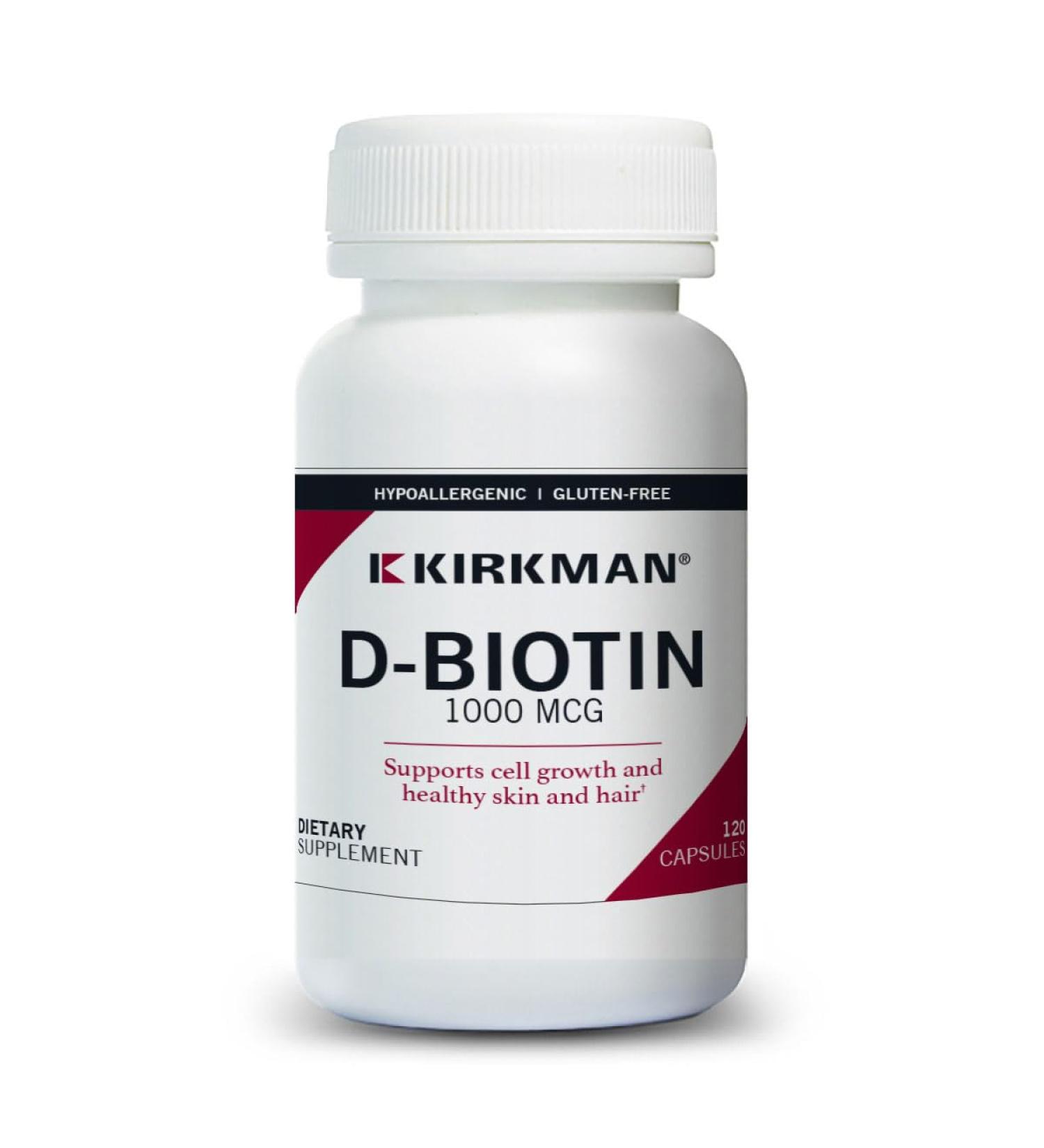 d-Biotin 1000 mcg Capsules - Hypo - 120 count