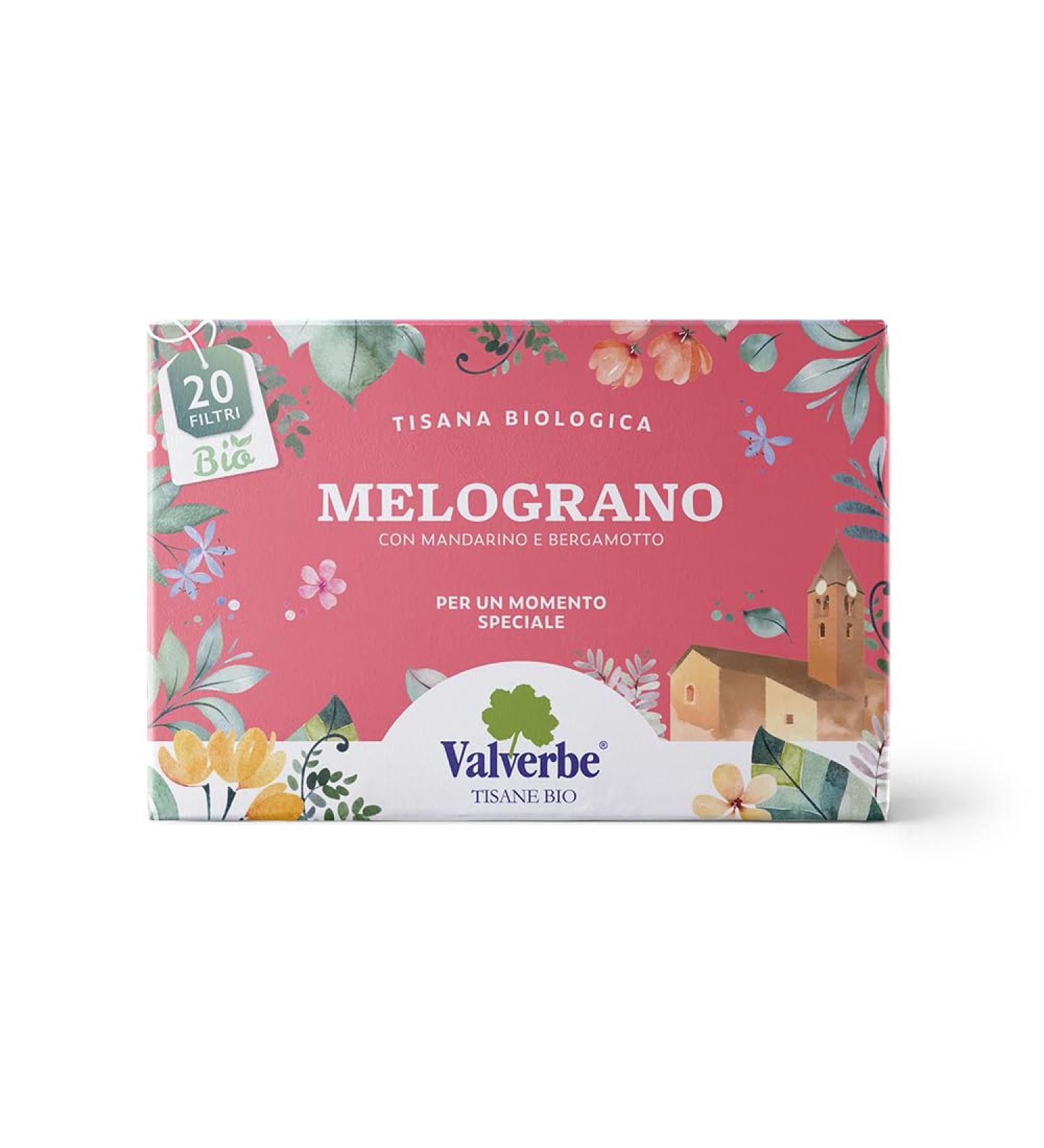VALVERBE Valverbe Organic Melobl Herbal Tea 20 Filters - Pack of 6 x 180g