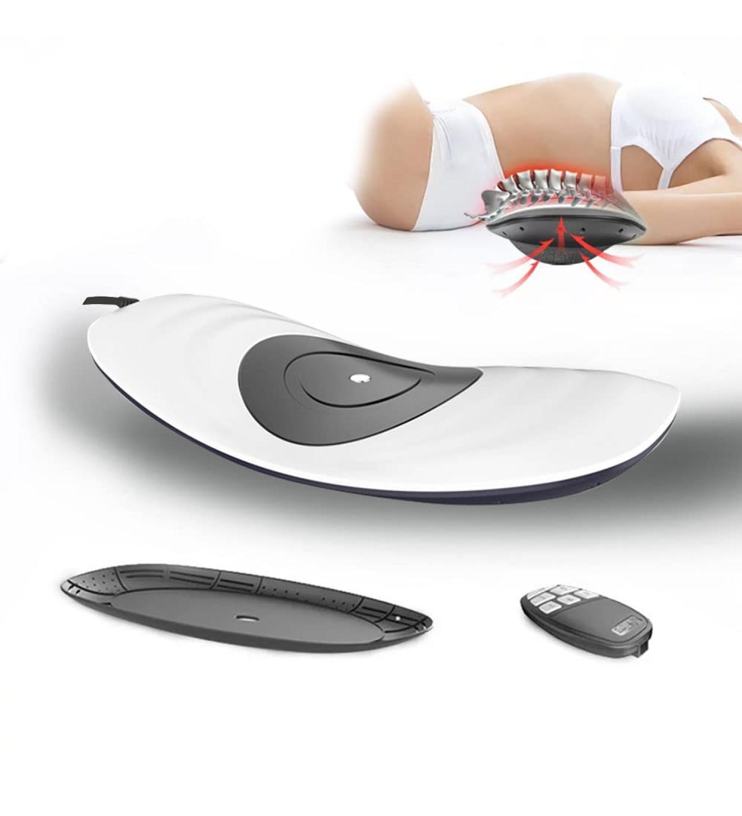 New Inflatable Lumbar Spine Home Traction for Sciatic Pain Relief - Ultimate Low Back Pain Relief Solution (White) - Buy Online on GoSupps.com