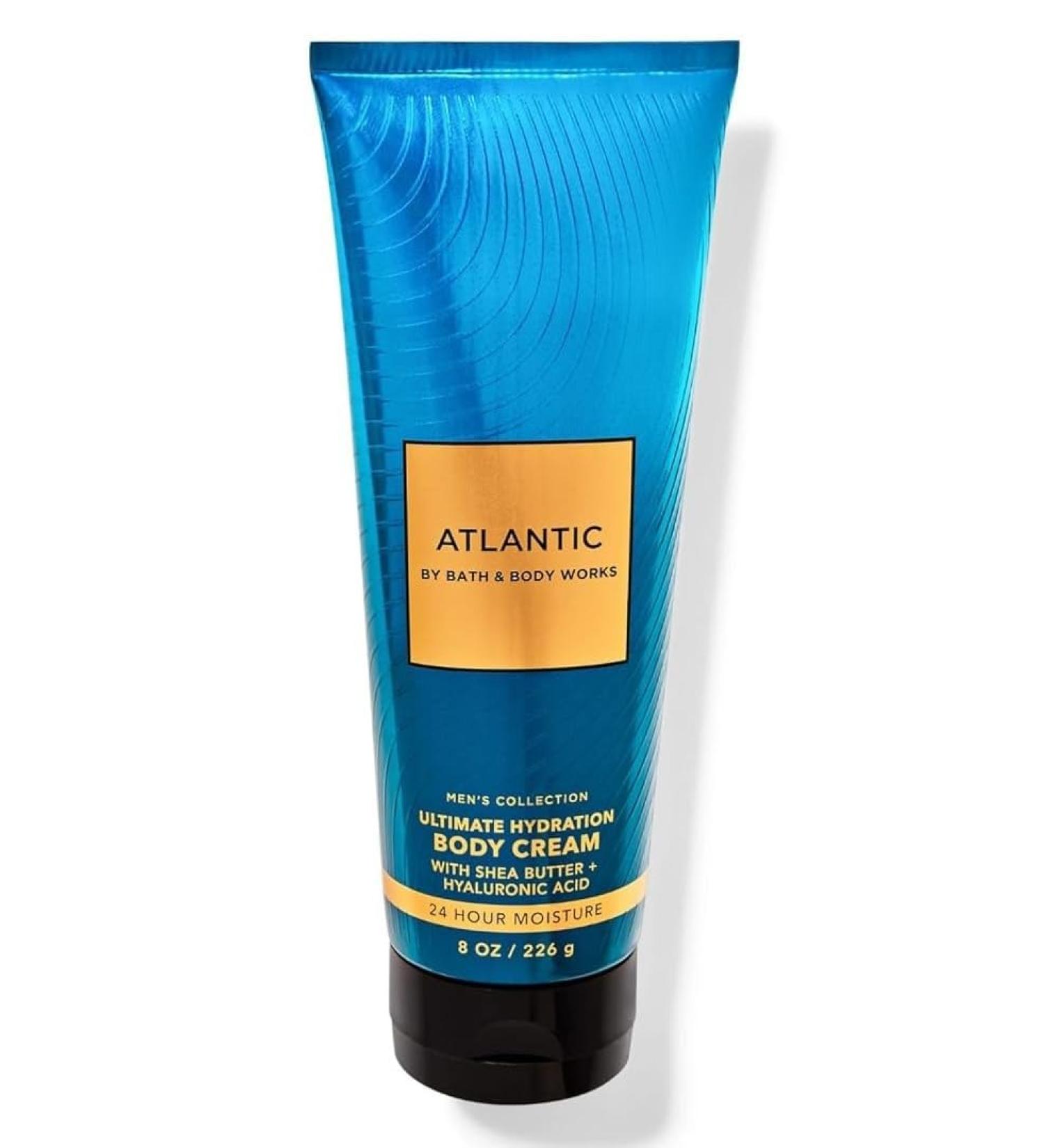 Bath and Body Men's Collections ATLANTIC Ultimate Hydration Cream 8 oz