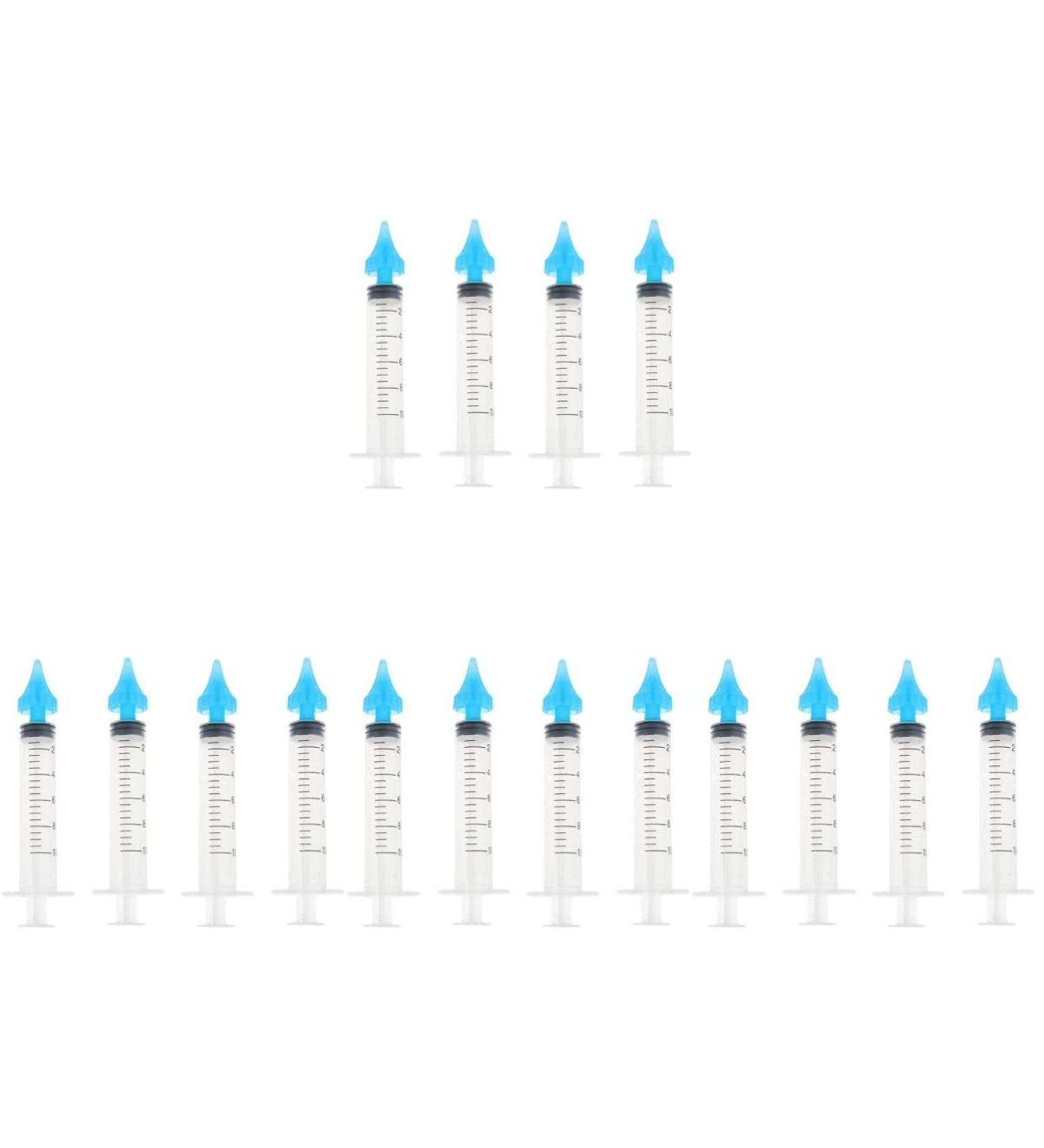 16 Pcs Ear Wax Removal Syringe Set - Ear Cleaning Bulb Syringe for Gentle Irrigation - Buy Online on GoSupps.com