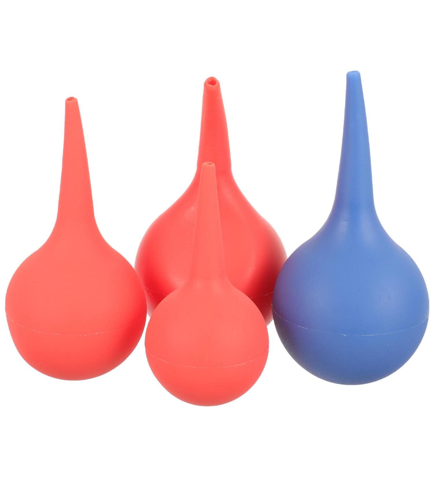 VANZACK 4pcs Ear Cleaning Bulb - Assorted Ear Squeeze Bulb for Gentle Ear Wash - Cleaning Tool Ball - Buy Online on GoSupps.com