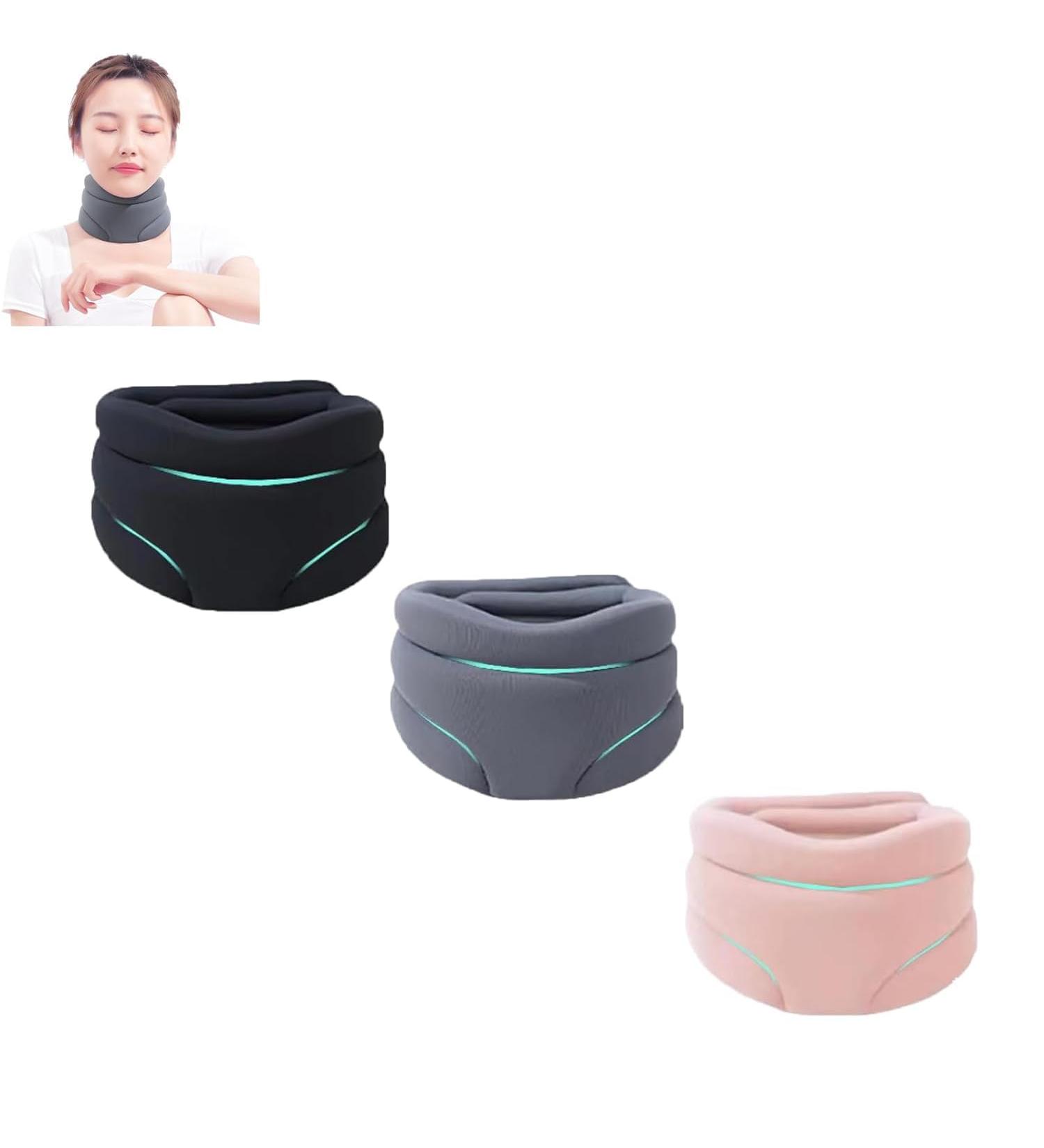 Neck Brace Cervical Collar - Neck Pain Relief and Neck Support Brace for Sleeping Soft Foam Wraps Keep Vertebrae Stable and Aligned for Relief of Cervical Spine Pressure for Women Men yl-105023(Color: 3pcs - Buy Online on GoSupps.com