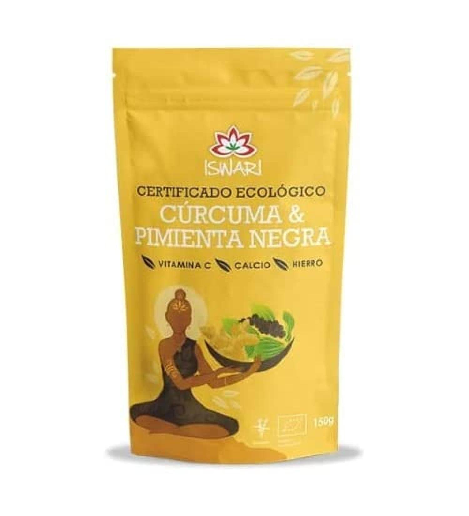 Iswari Turmeric-Black Pepper Superfood 150 g Organic 1 unit 200 g