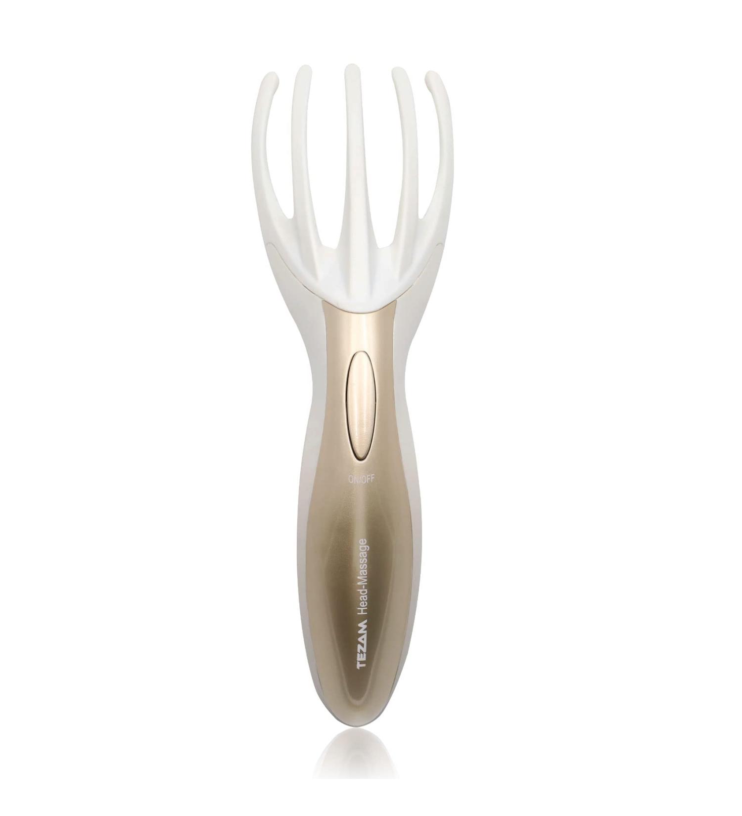 Tezam Electric Head Massager - Neck Massage Octopus Scalp Stress Relax Spa Therapy - Buy Online on GoSupps.com